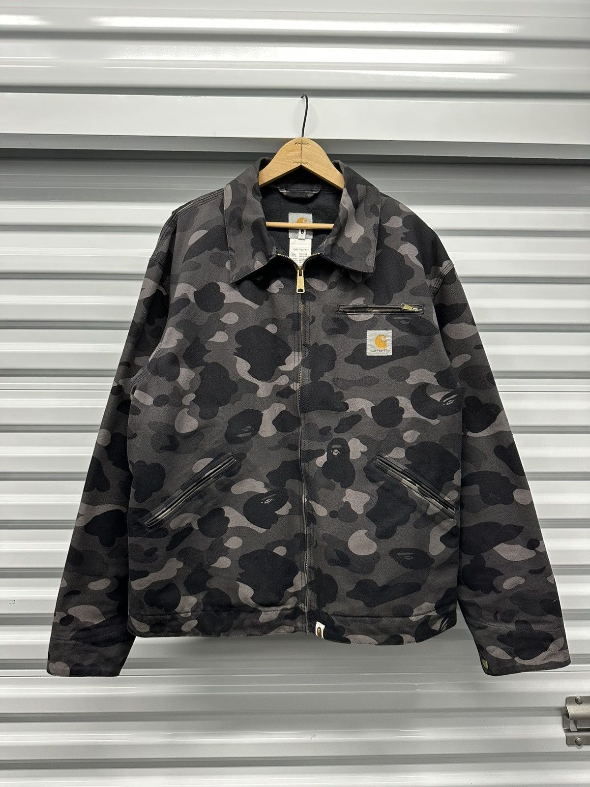 Bape × Vintage Bape x Carhartt Detroit Jacket | Grailed