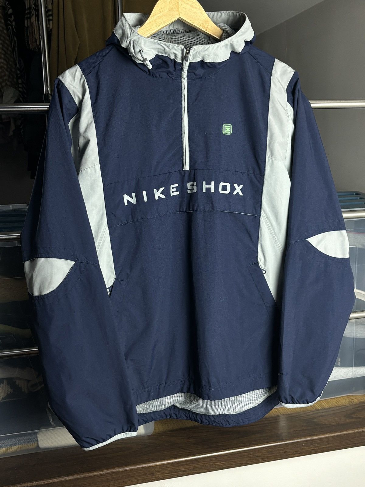 Nike 00s Nike Shox Anorak Jacket Vintage Size US S / EU 44-46 / 1 - 2 Thumbnail