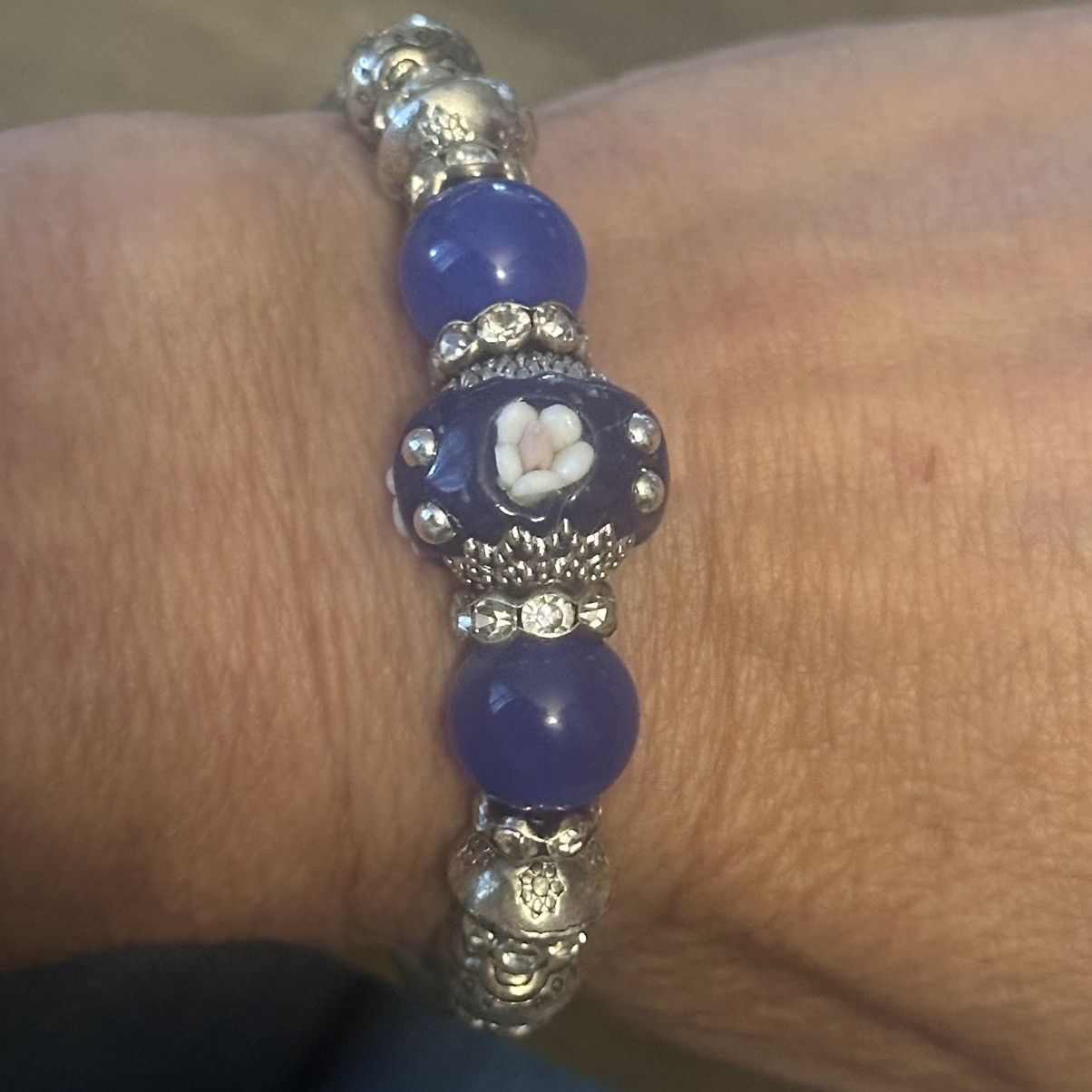 Other Handmade bead charm stretch bracelet Size ONE SIZE - 3 Thumbnail
