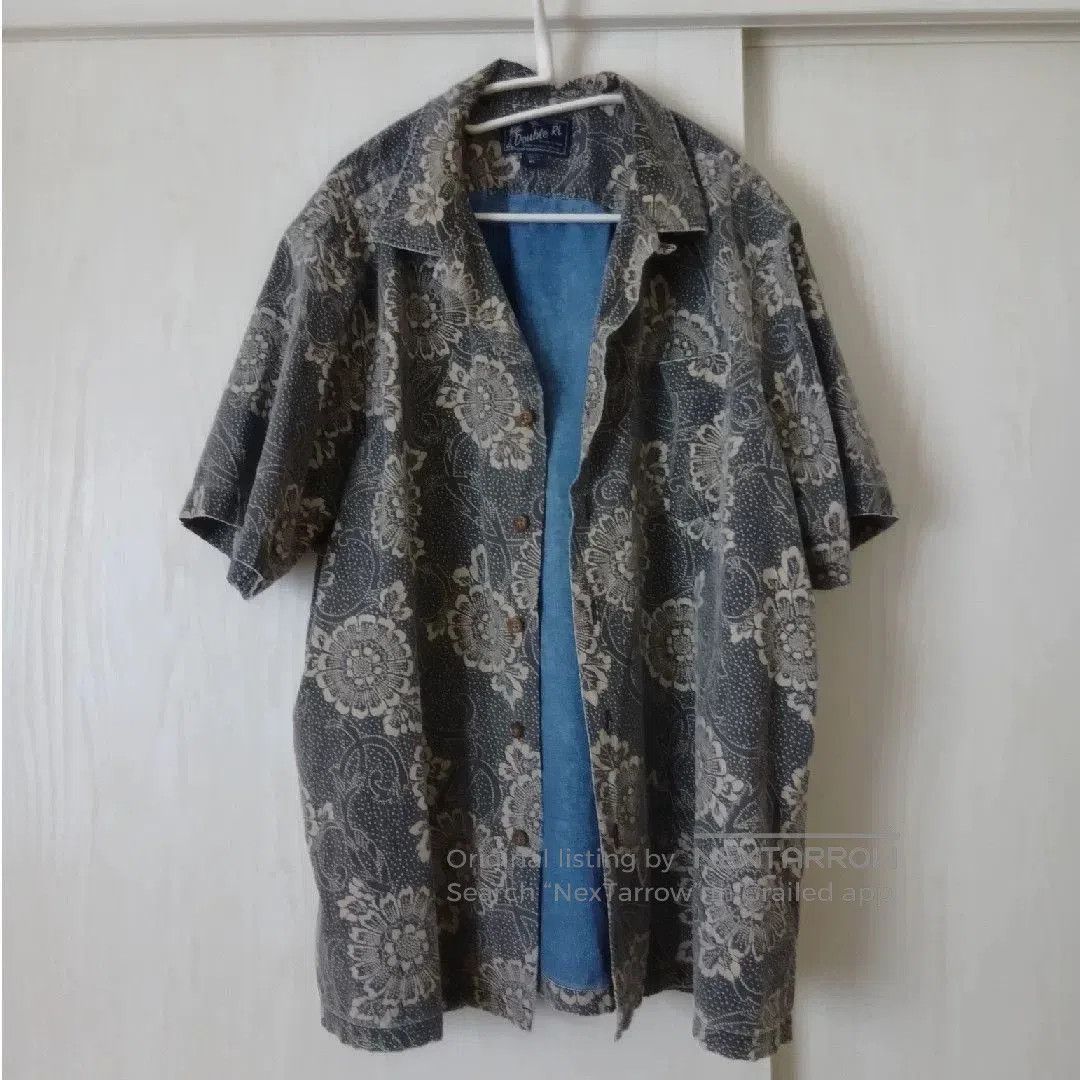 RRL Ralph Lauren RRL Double RL Vintage Hawaiian Floral Shirt. Size US XL / EU 56 / 4 - 1 Thumbnail