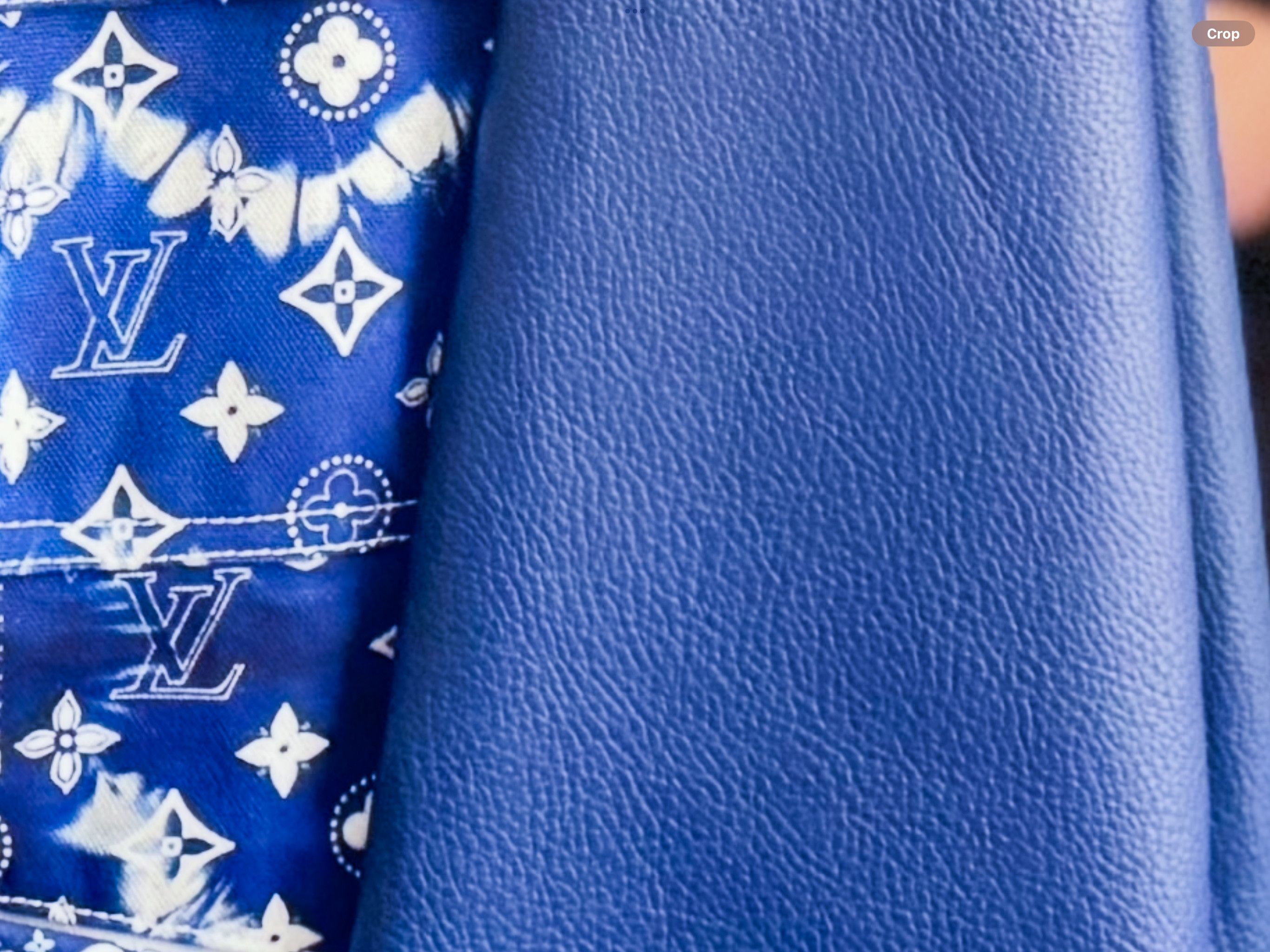 Louis Vuitton Louis Vuitton Bandana Print Leather Denim Jacket Size US M / EU 48-50 / 2 - 8 Thumbnail