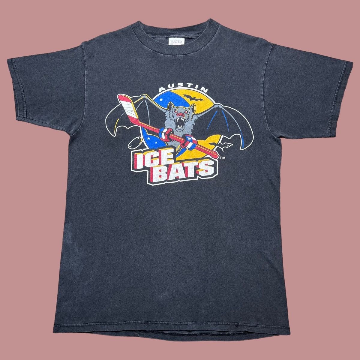 Vintage Vintage 1990s CHL Austin Ice Bats Hockey Logo TShirt Grailed