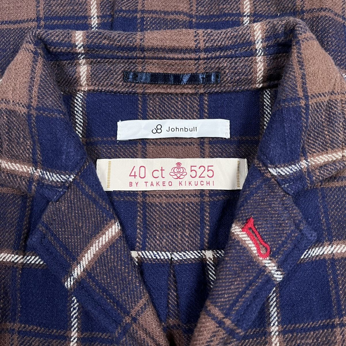 Johnbull John bull Takeo Kikuchi Plaid Overshirt Size US M / EU 48-50 / 2 - 7 Thumbnail