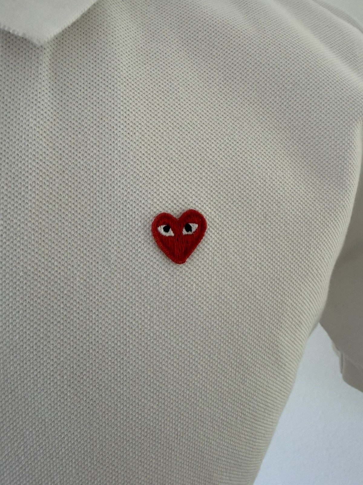 Comme des Garcons PLAY Play Fitted Polo Size US XL / EU 56 / 4 - 3 Thumbnail
