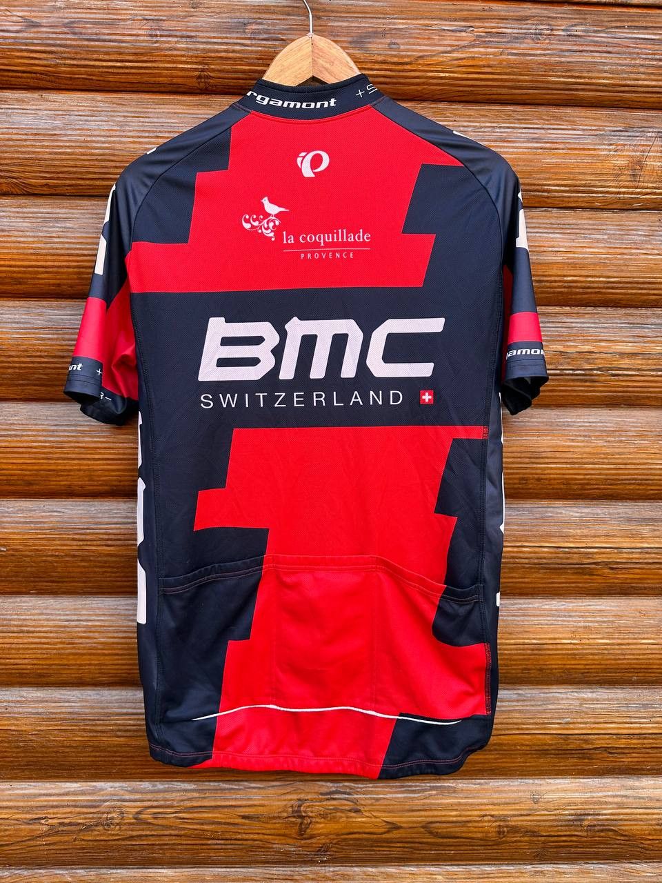 Vintage BMC SWITZERLAND Cycling Jersey Shirt PEARL IZUMI Jersey Size US XL / EU 56 / 4 - 4 Thumbnail