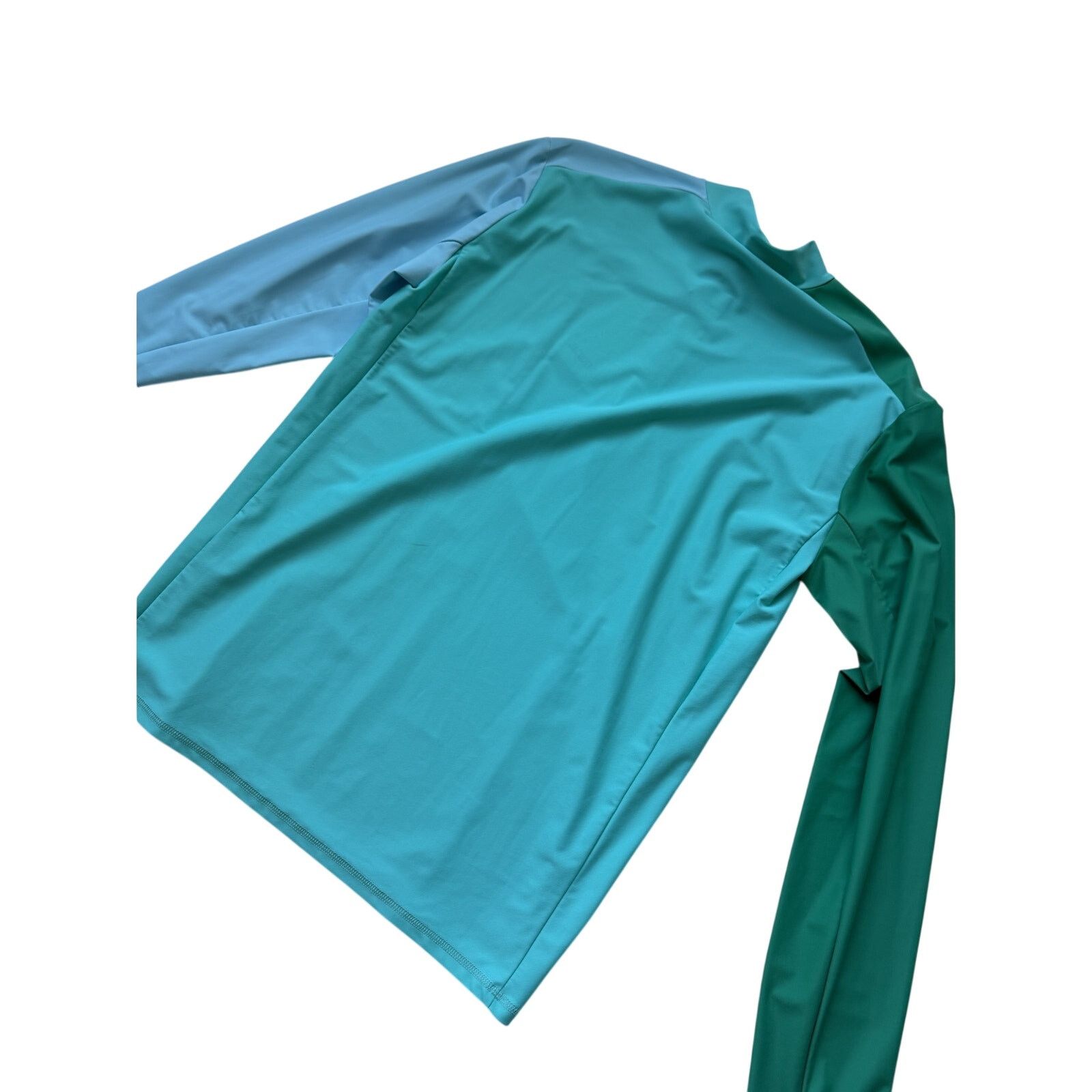 Jacquemus Jacquemus Le Haut Cycliste Zip-Up T-Shirt Blue Green Size US L / EU 52-54 / 3 - 5 Thumbnail
