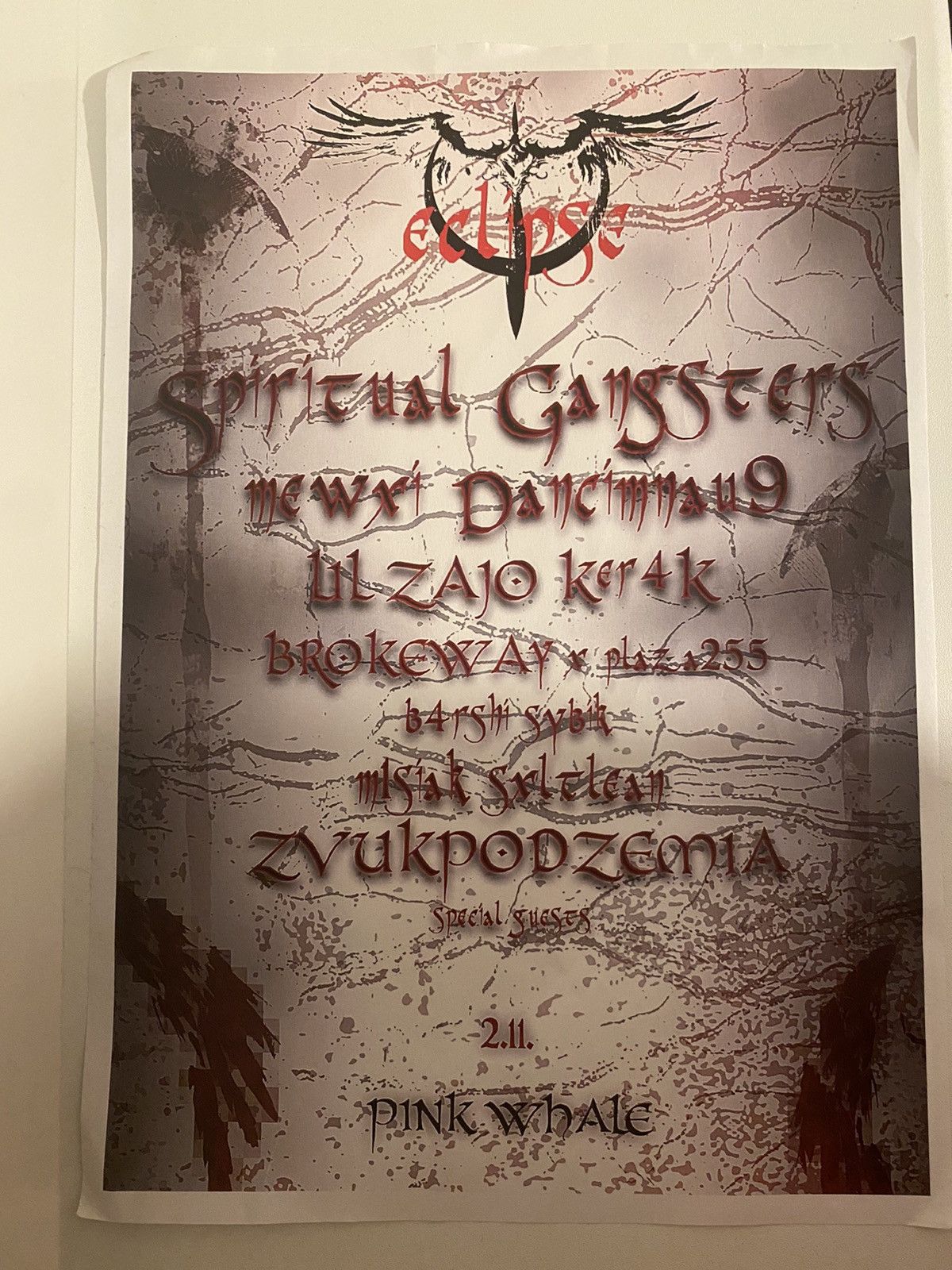 Japanese Brand × Vintage eclipse rare line up poster 2024 Size ONE SIZE - 1 Preview