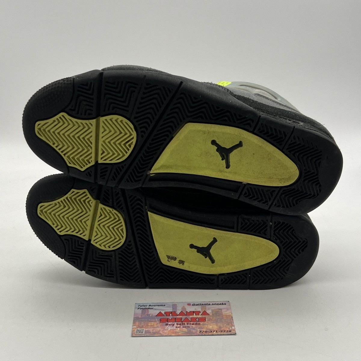 Jordan Brand Air Jordan 4 neon 95 Size US 8.5 / EU 41-42 - 7 Thumbnail