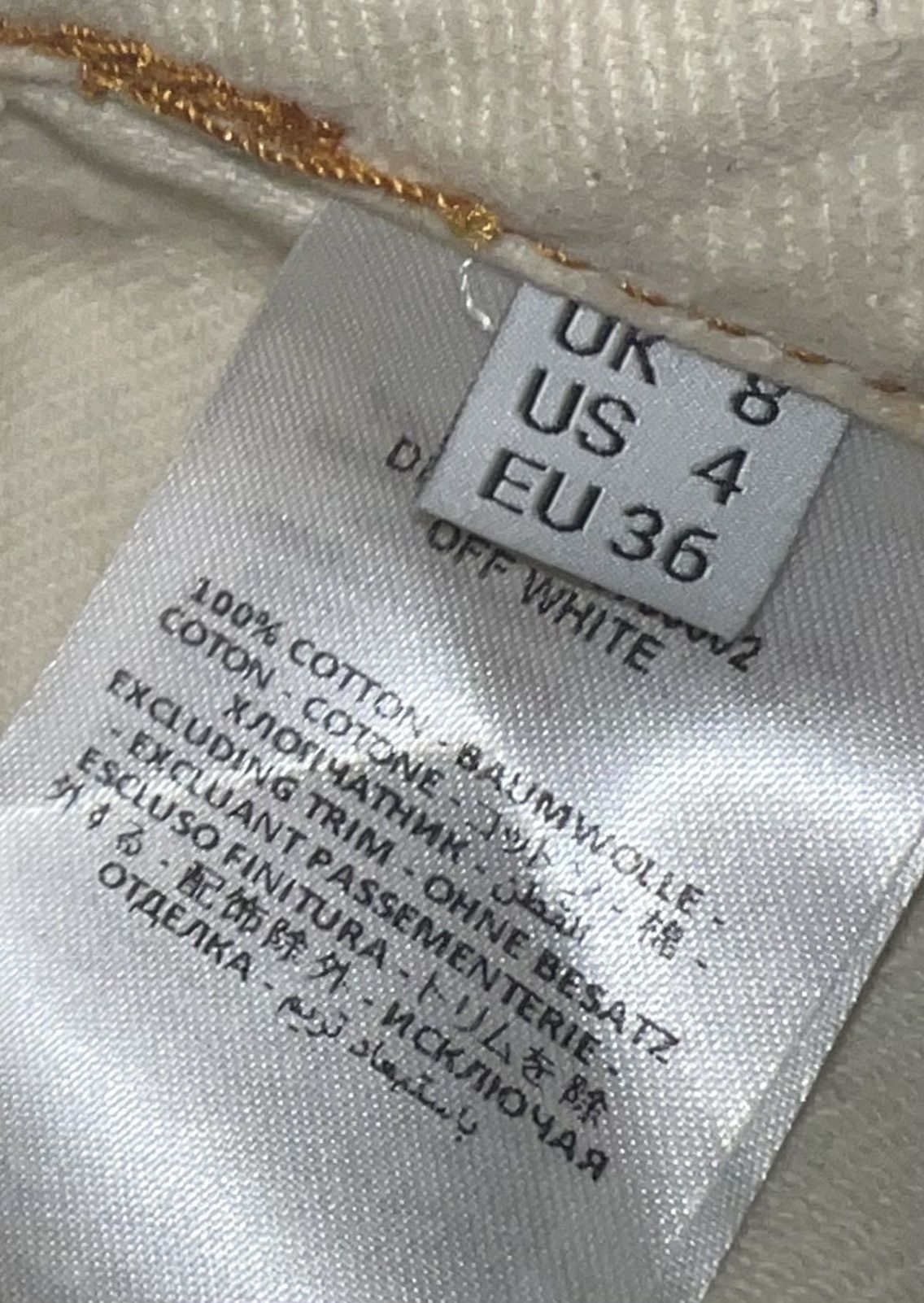 JW Anderson JW Anderson Oscar Wilde Capsule Frayed Hem Skirt Size 27" / US 4 / IT 40 - 5 Thumbnail