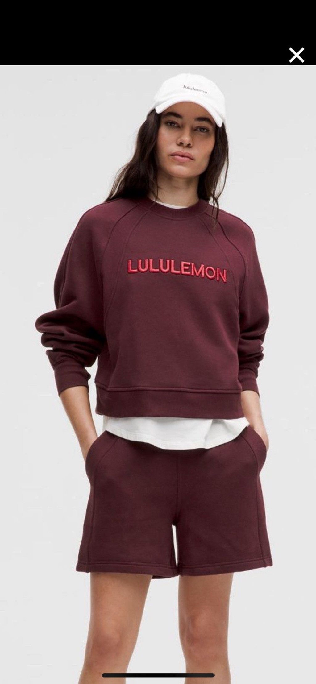 Lululemon LULULEMON SCUBA OVERSIZED PULLOVER GARNET COLORING SIZE M/L Size M / US 6-8 / IT 42-44 - 9 Thumbnail