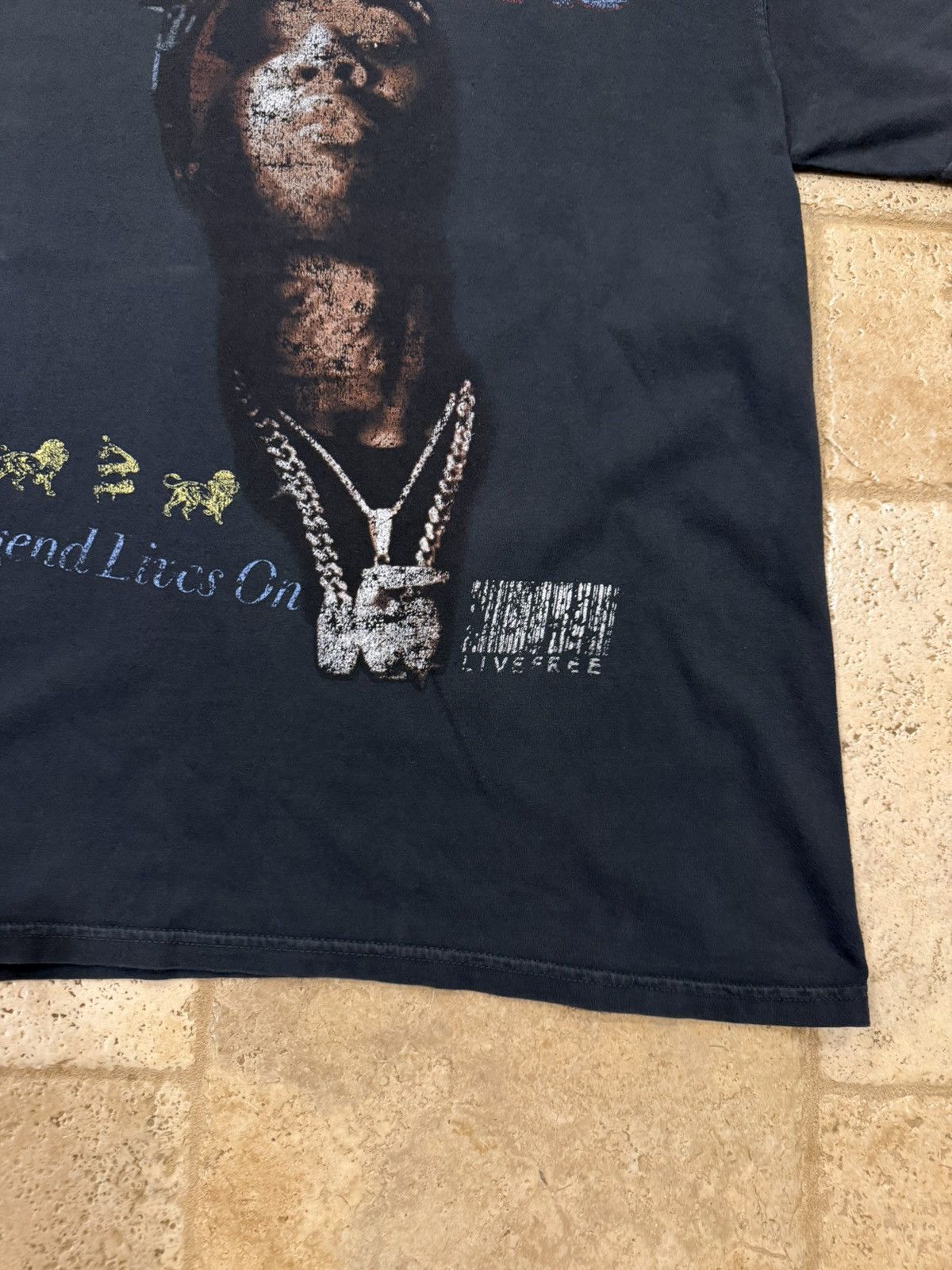 Barriers Barriers Pop Smoke Legend Lives On Black Chains Rap Tee Size US XL / EU 56 / 4 - 4 Thumbnail