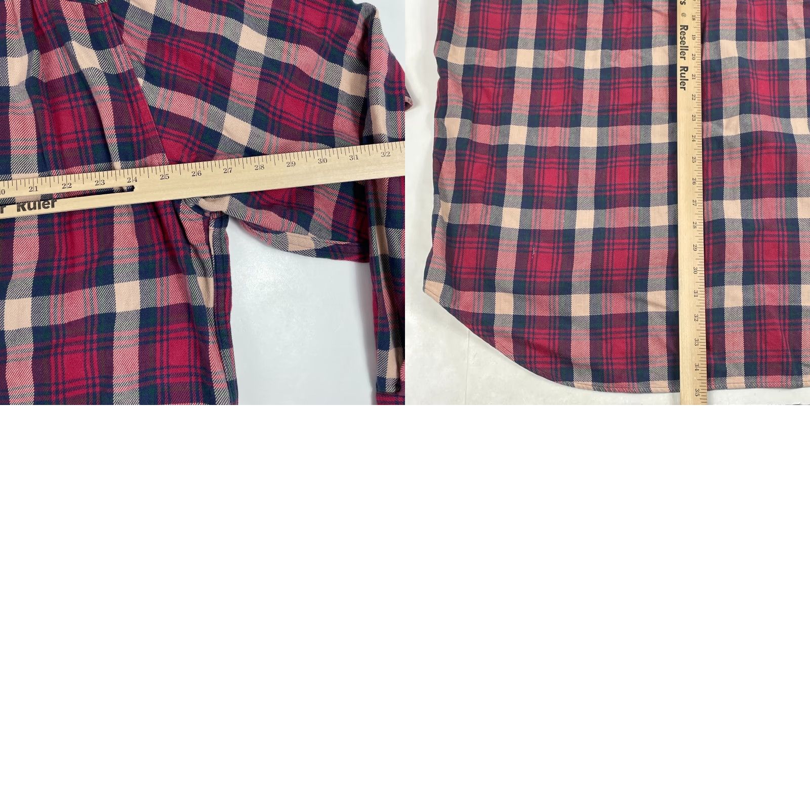 Abercrombie & Fitch VINTAGE Abercrombie & Fitch Shirt Mens L Red Flannel Long Sleeve Button-Up Casual Outdoor Size US L / EU 52-54 / 3 - 9 Thumbnail