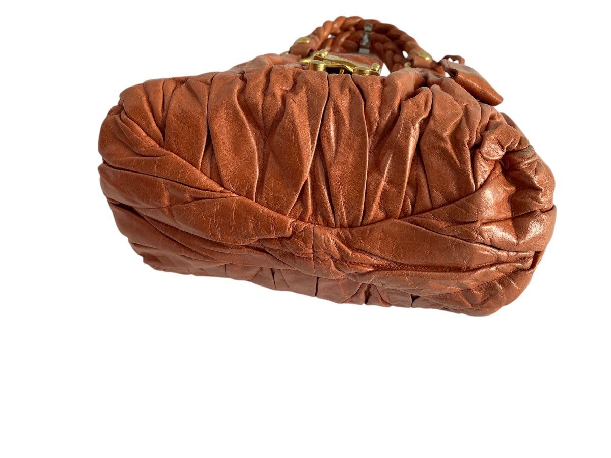 Miu Miu Miu Miu Bag Hand Bag Peach Size ONE SIZE - 3 Thumbnail