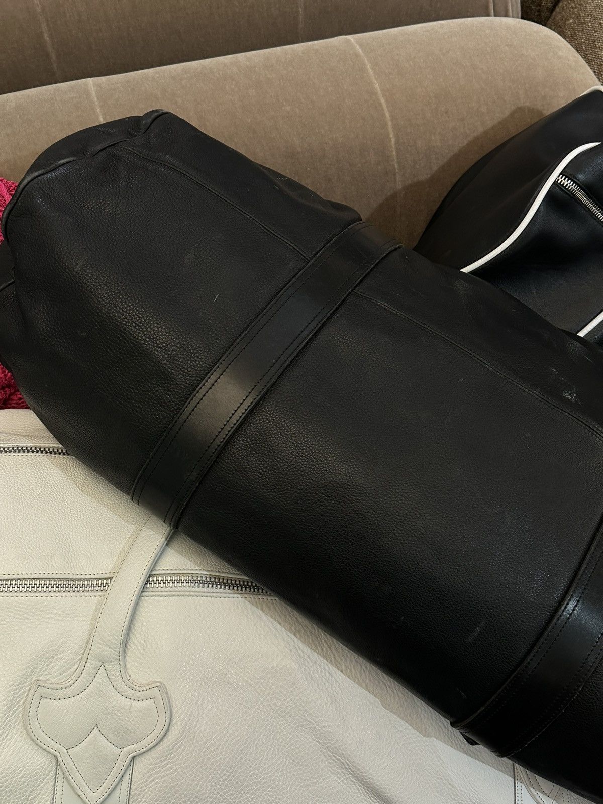 Chrome Hearts CHROME HEARTS LOADED LEATHER XL DUFFLE Size ONE SIZE - 8 Thumbnail