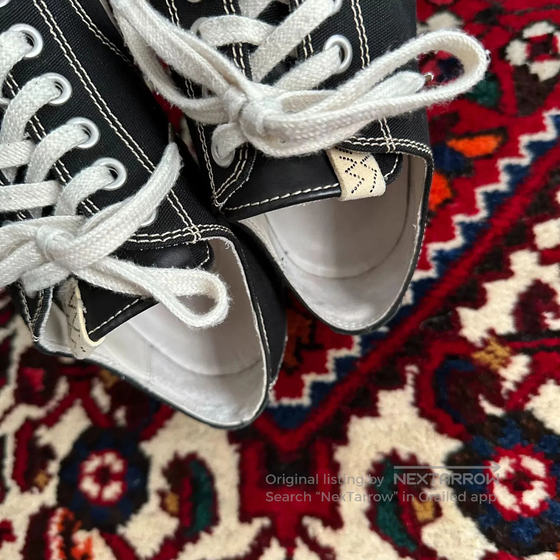 Visvim visvim skagway canvas shoes size 8.5. Size US 8.5 / EU 41-42 - 4 Thumbnail