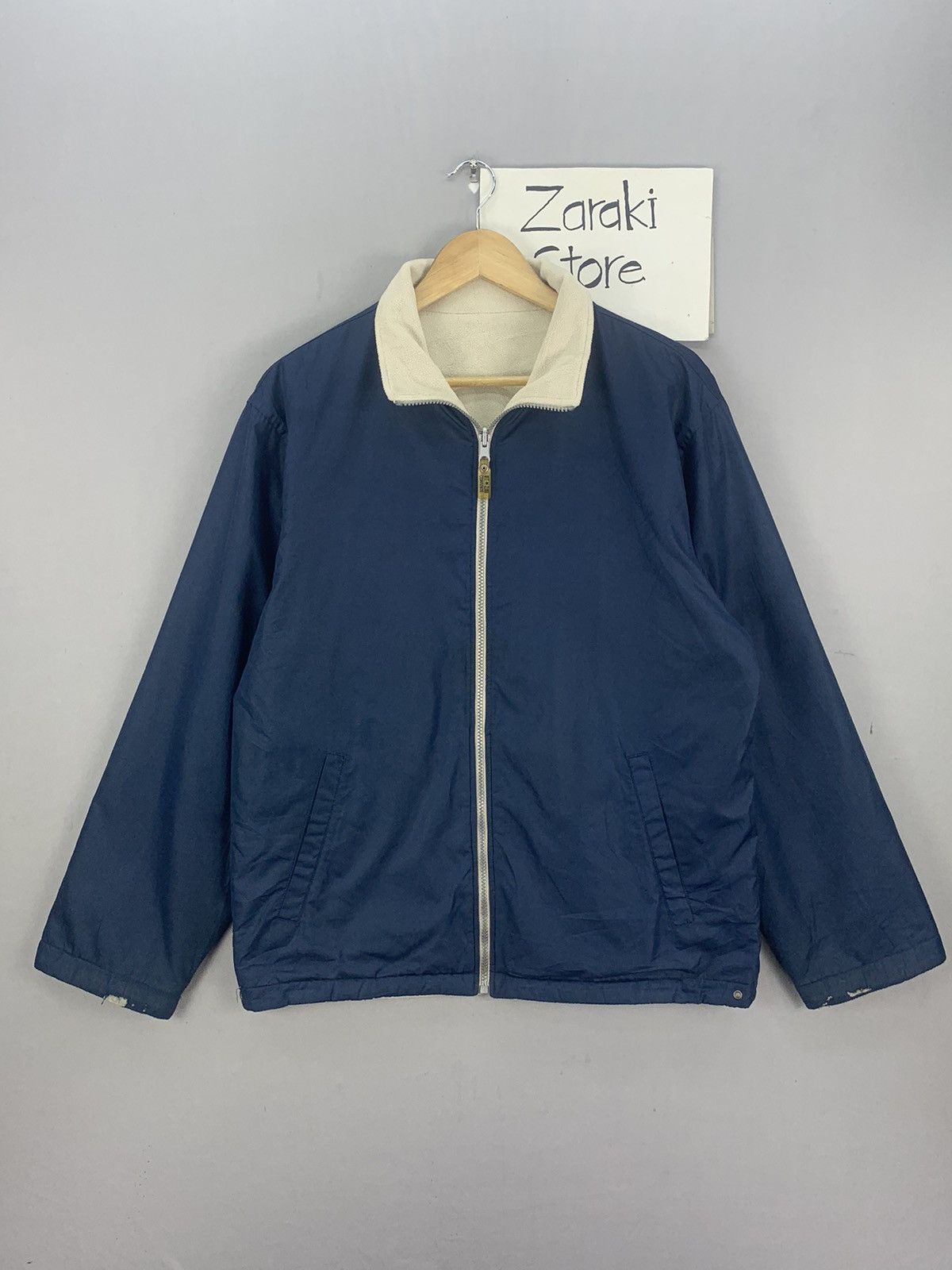 Converse Vintage Converse All Star Reversible Zipper Jacket Size US L / EU 52-54 / 3 - 1 Thumbnail