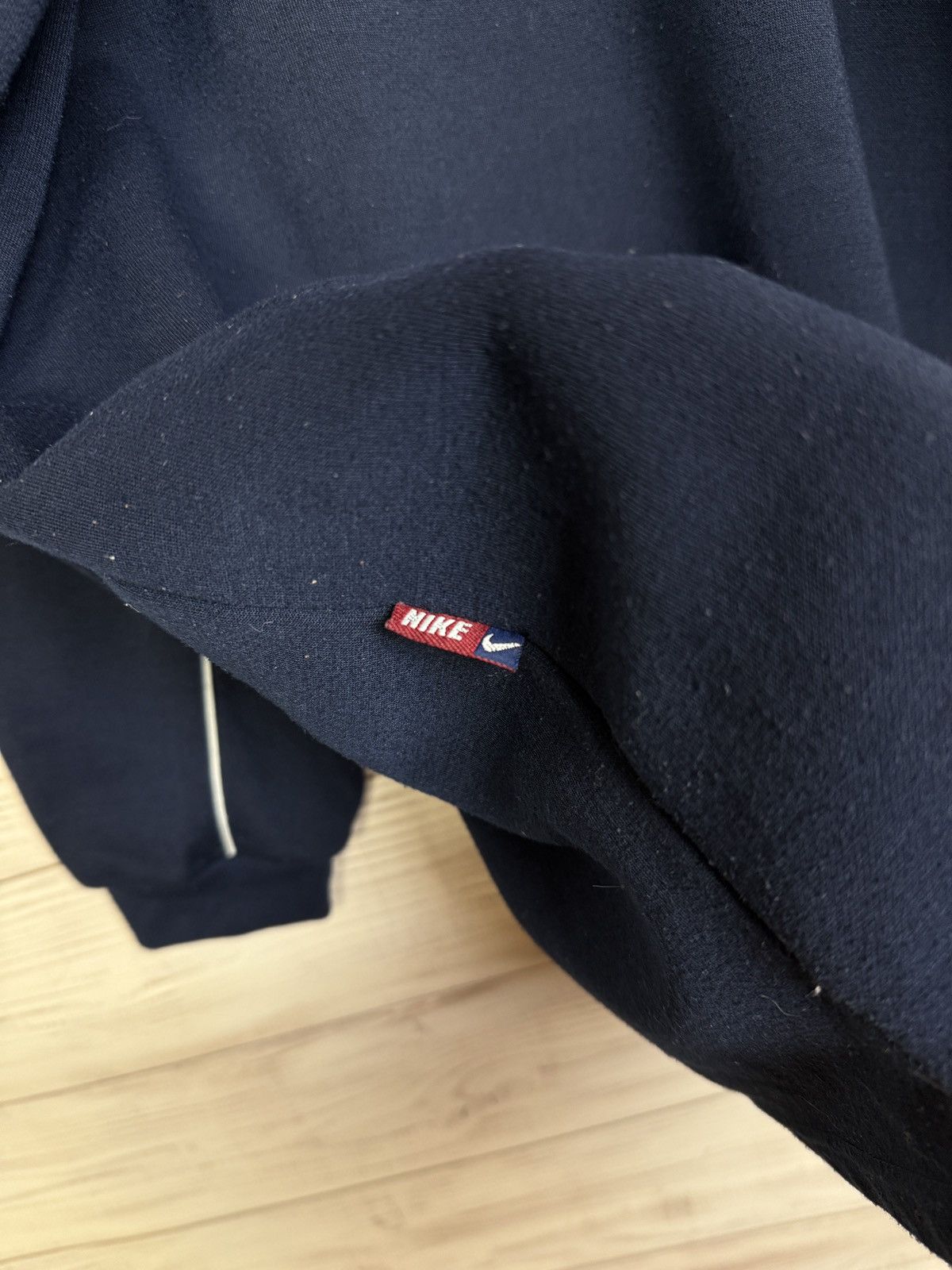 Vintage Nike Vintage Hoodie Big Logo Boxy Japanes Size US XXL / EU 58 / 5 - 9 Thumbnail