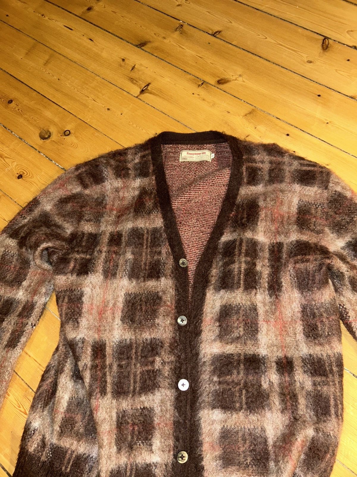 Anonymous Ism MOHAIR CARDIGAN size large Size US L / EU 52-54 / 3 - 3 Thumbnail