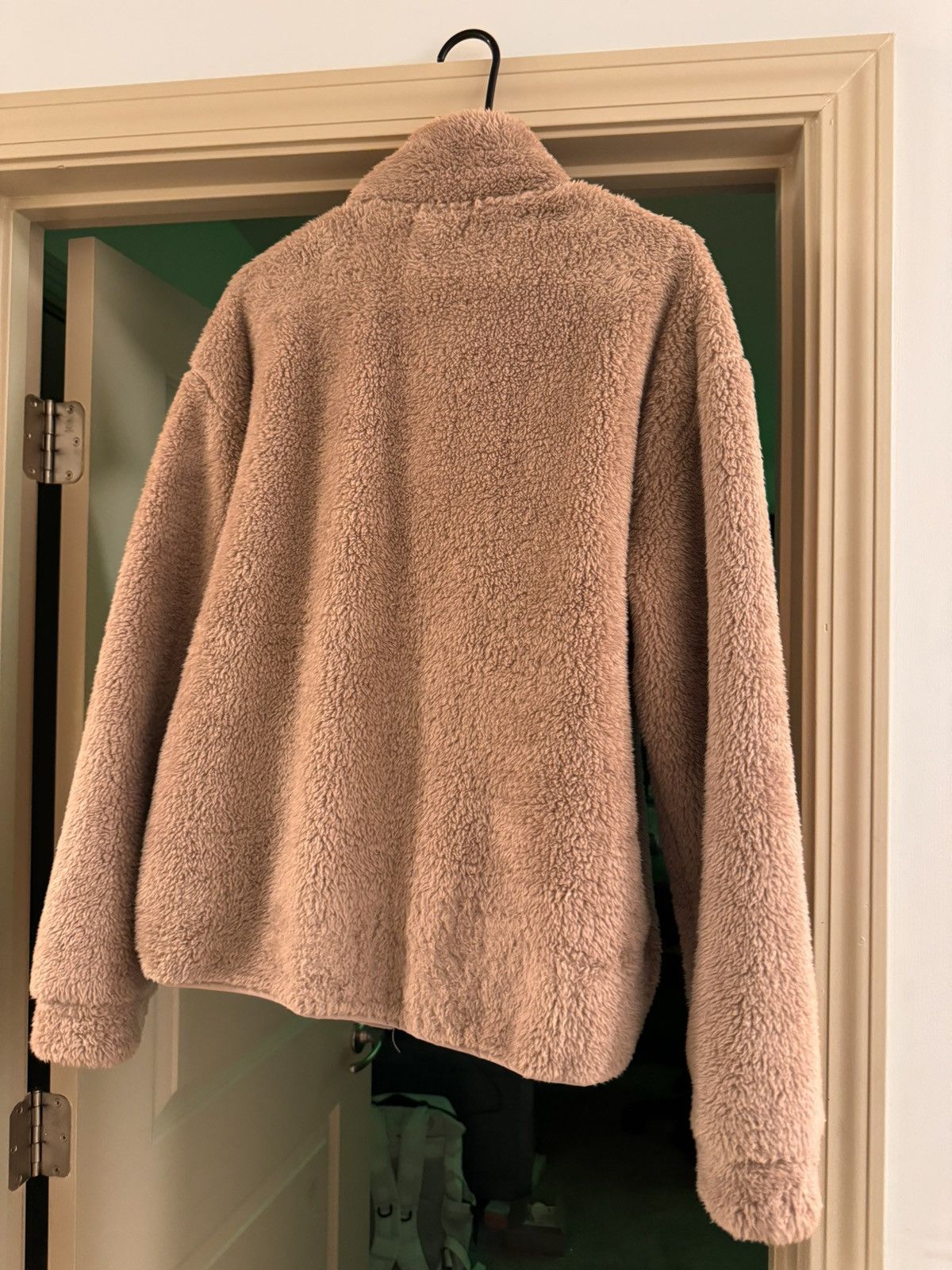 Forever 21 Dusty Pink Light Fur Zip Up Coat Jacket Size US M / EU 48-50 / 2 - 5 Thumbnail
