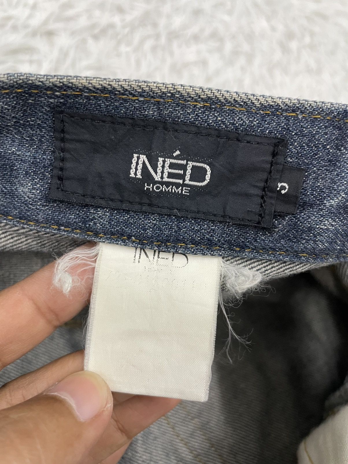 Yohji Yamamoto Ined Homme Jeans Pant Size US 32 / EU 48 - 16 Thumbnail