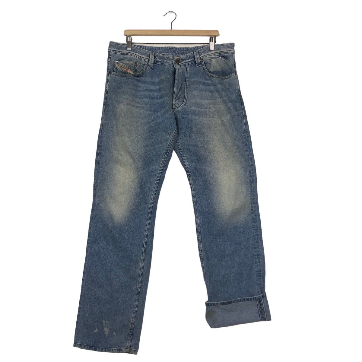 Diesel 🔥Biker Denim Jeans Diesel Industry Denim Division Size US 38 / EU 54 - 11 Thumbnail