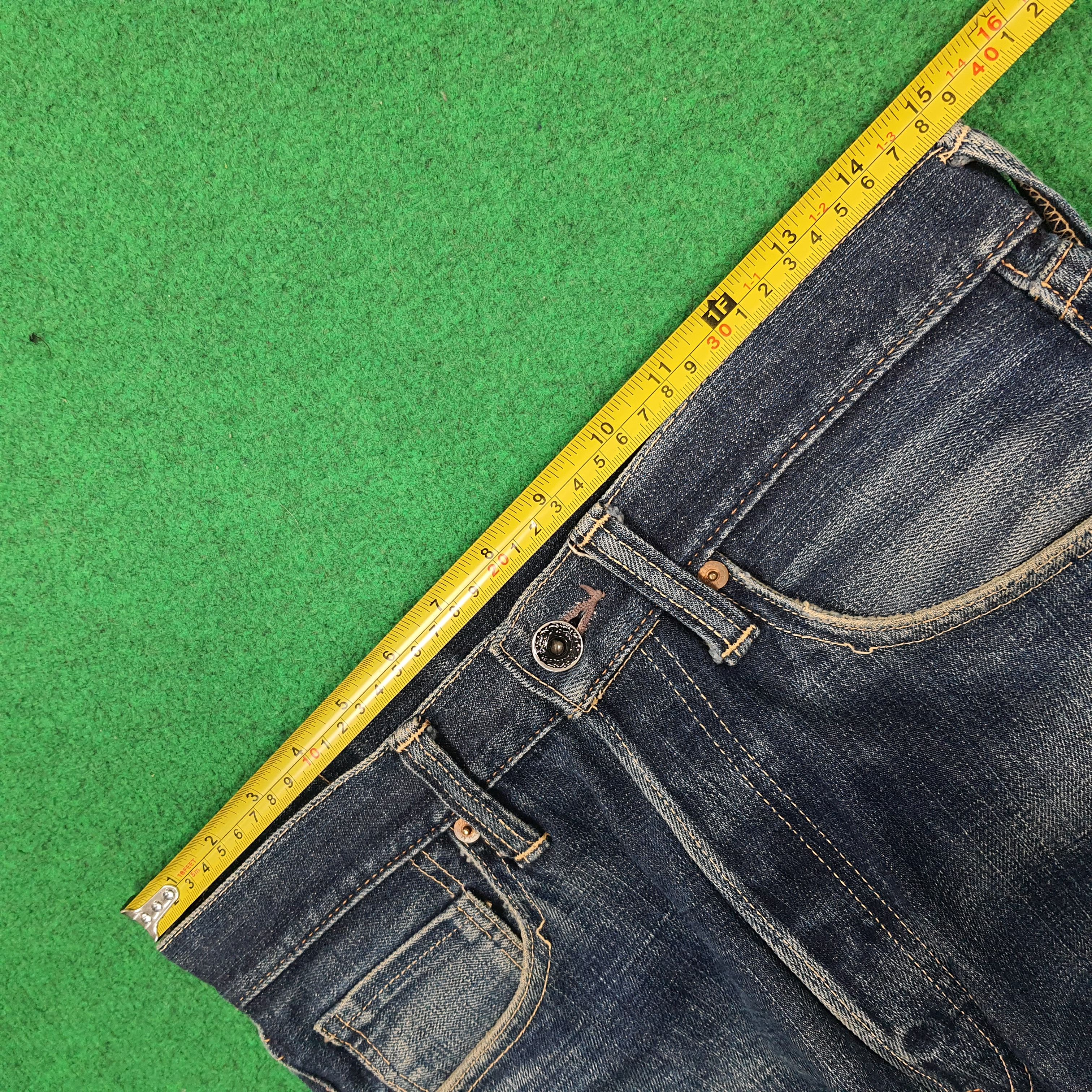 The Real McCoy's Vintage Joe McCoy 901 Selvedge Denim Repro Jeans E1N37 Size US 29 - 11 Thumbnail