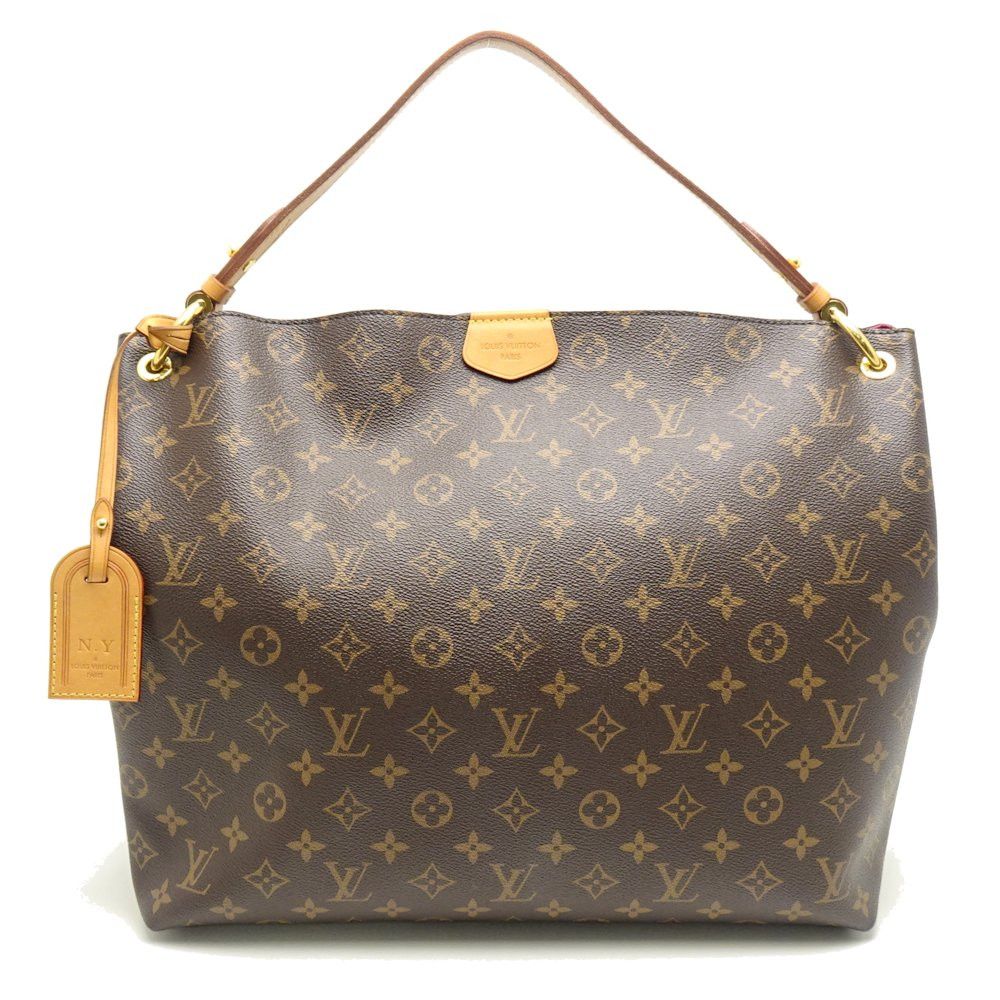 Louis Vuitton Monogram Graceful MM Pivoine Tote Bag