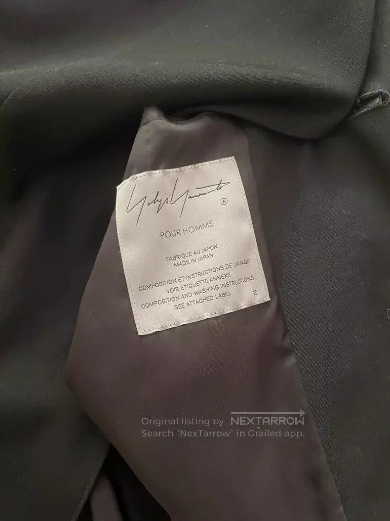 Yohji Yamamoto Yohji Yamamoto Hooded Jacket for Men- DMC. Size US M / EU 48-50 / 2 - 4 Thumbnail