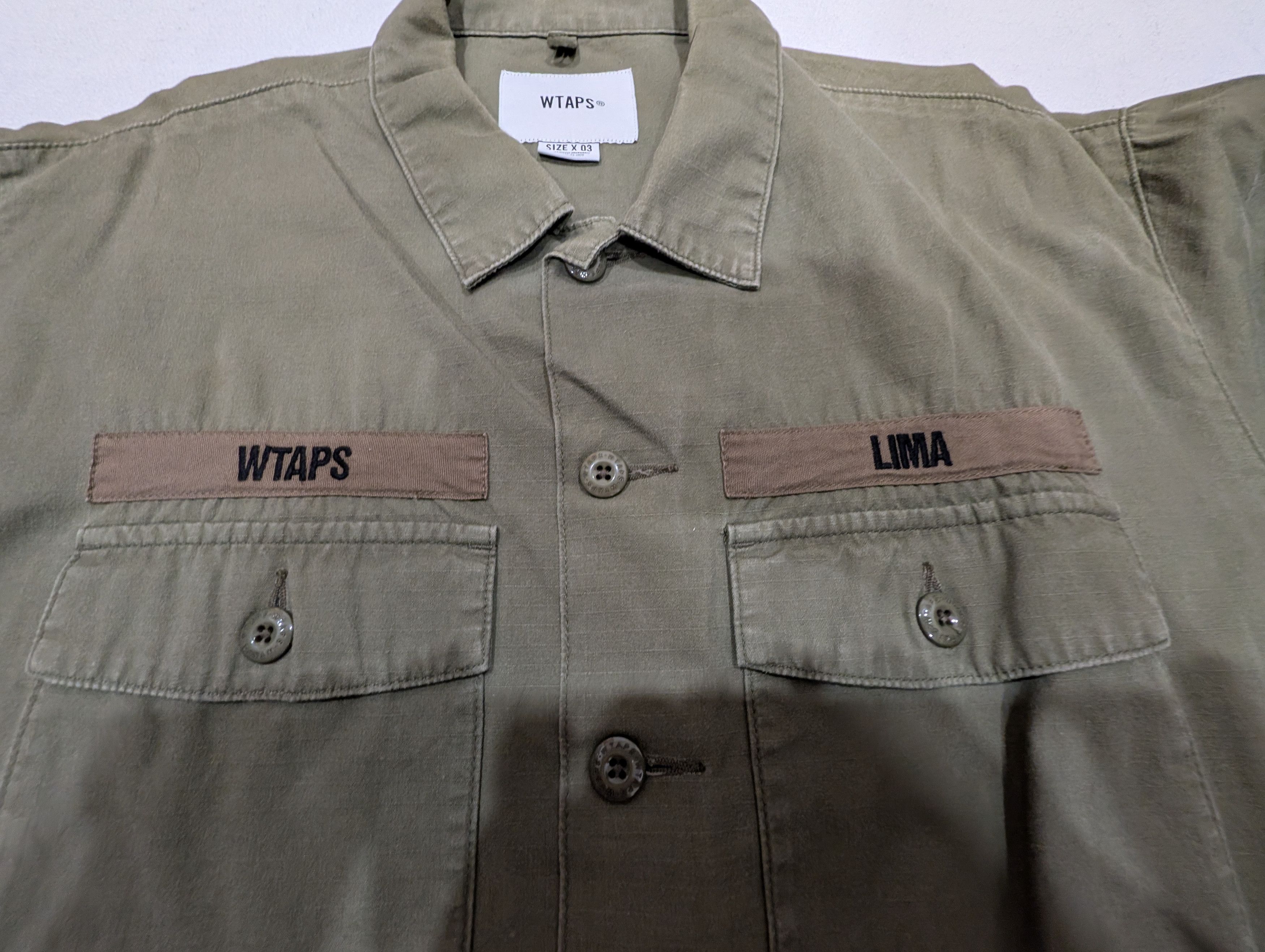 Wtaps WTAPS military jacket 192BRDT-SHM02 Size US L / EU 52-54 / 3 - 9 Thumbnail