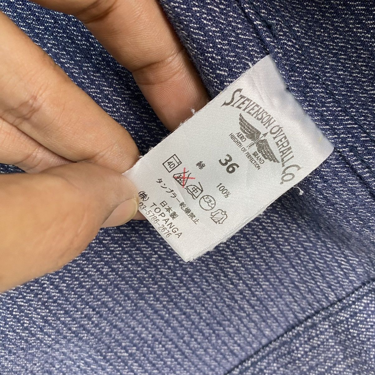Stevenson Overall Co. 🔥 Vintage Faded Stevenson Overall Co. Workwear Jacket Size US S / EU 44-46 / 1 - 13 Thumbnail