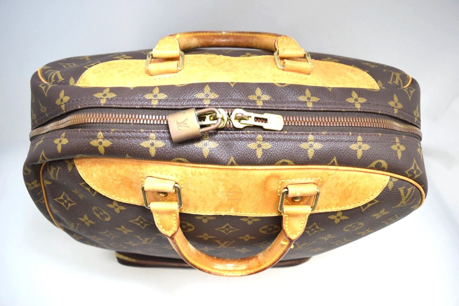 Louis Vuitton Auth Louis Vuitton Evasion Hand Bag Monogram Canvas M41443 Size ONE SIZE - 4 Thumbnail