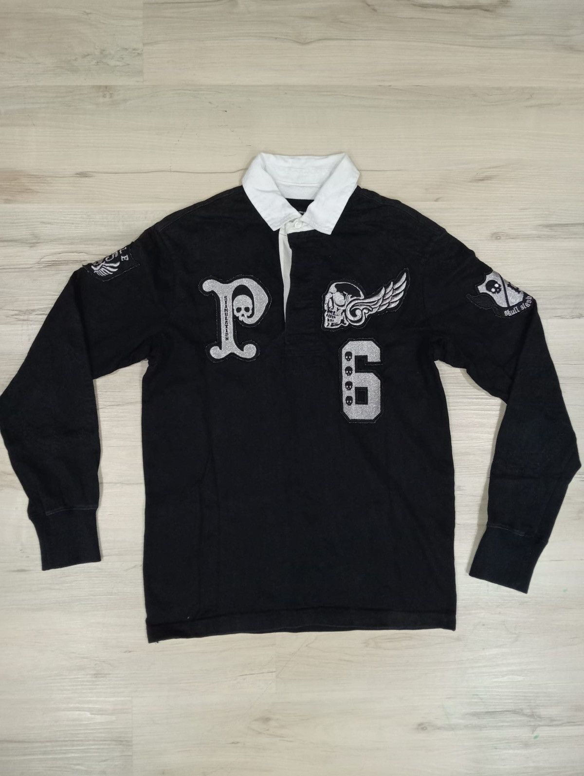 PPFM PPFM skull patches shirt Size US M / EU 48-50 / 2 - 1 Thumbnail