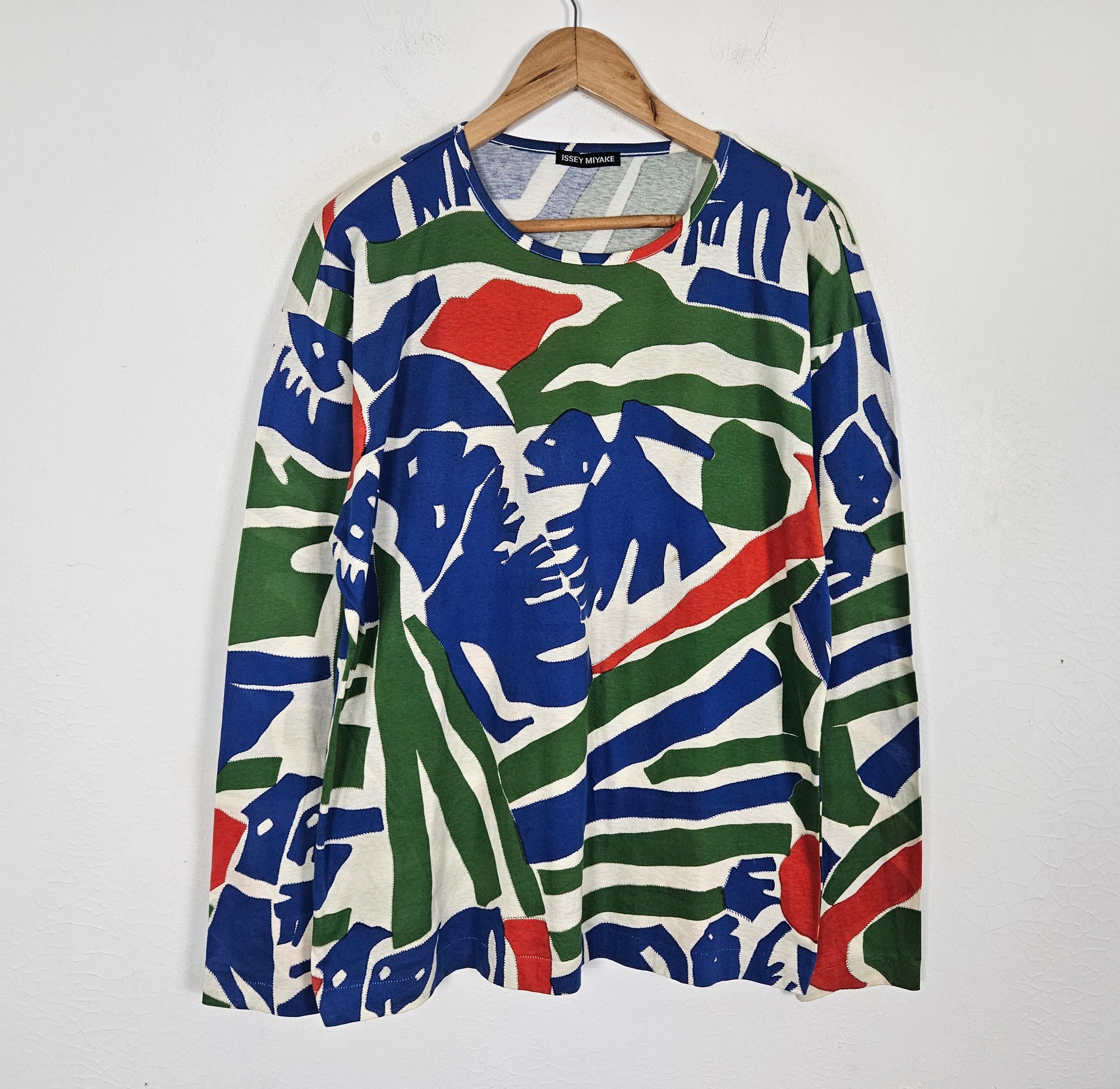 Issey Miyake Issey Miyake pop art shirt Size US M / EU 48-50 / 2 - 3 Thumbnail