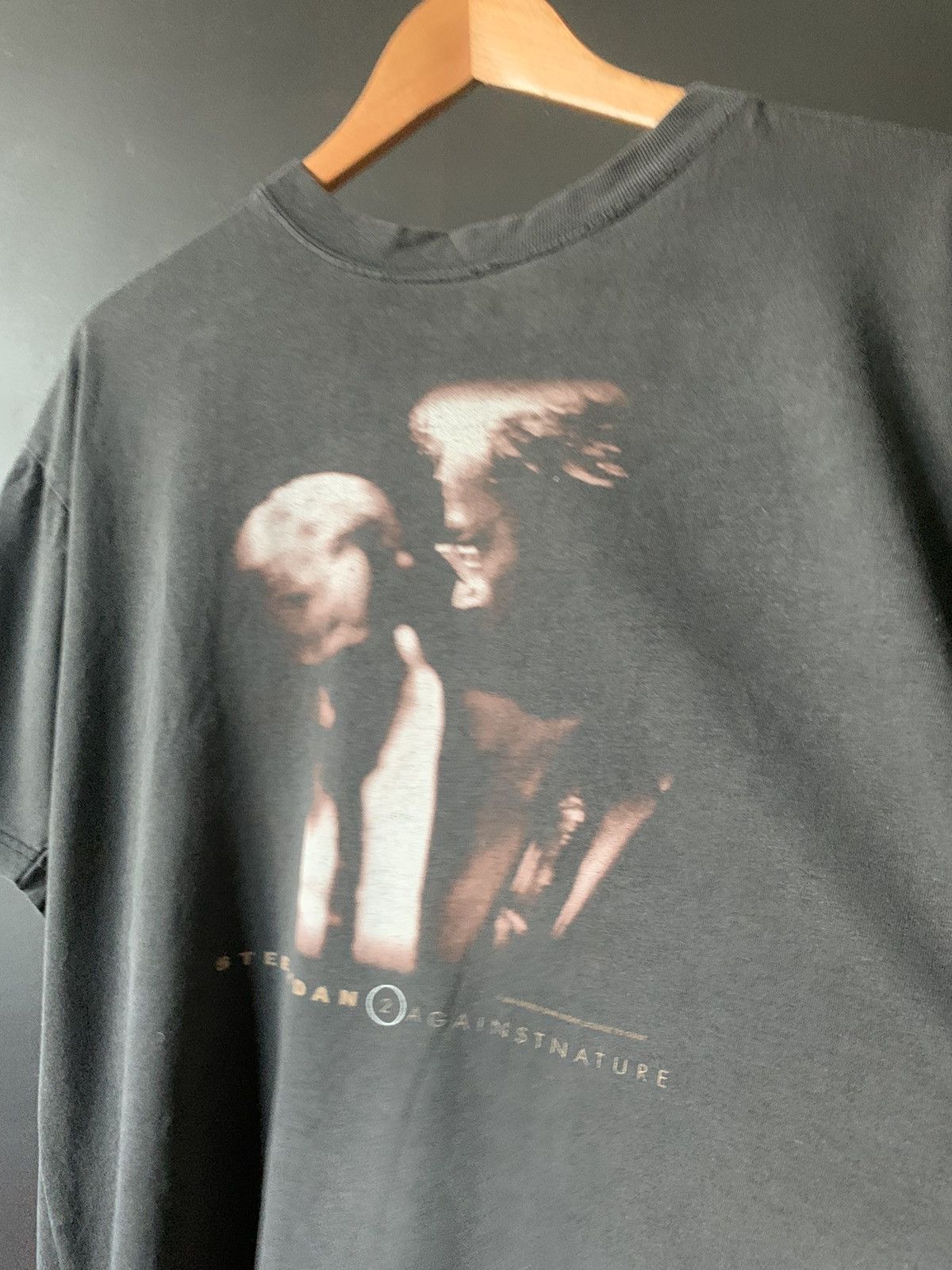 Band Tees × Giant × Vintage Steely dan 2 againts nature tour 2k vintage washed t shirt Size US M / EU 48-50 / 2 - 4 Thumbnail
