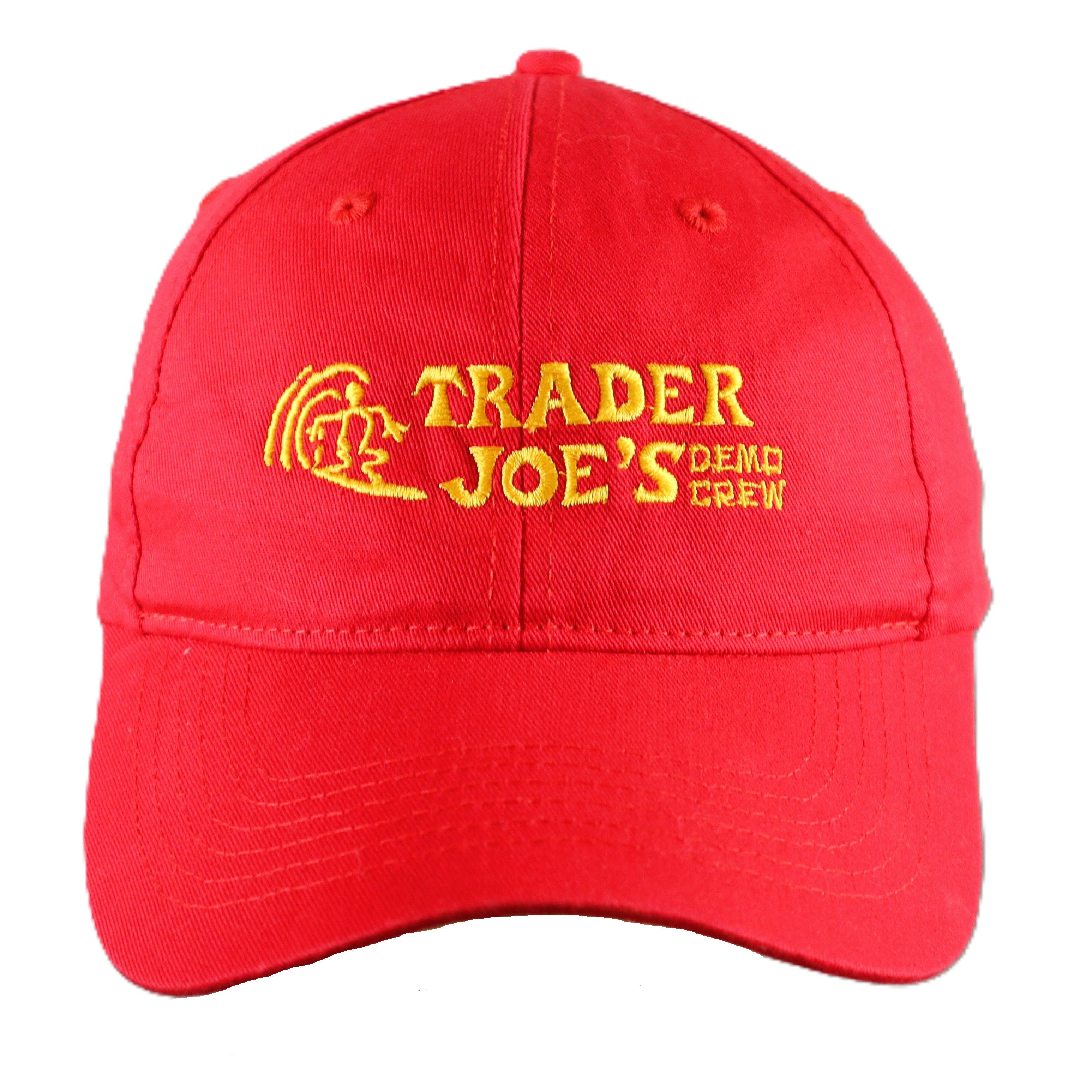 Other Trader Joe’s Demo Crew Red Cap Hat Employee Uniform Size ONE SIZE - 1 Thumbnail