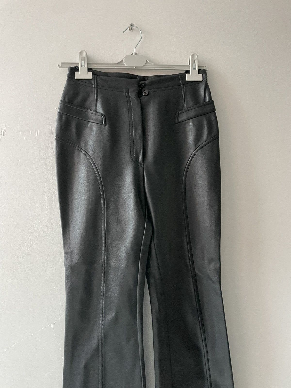 Vintage Vintage leather trousers Size 26" / US 2 / IT 38 - 10 Thumbnail