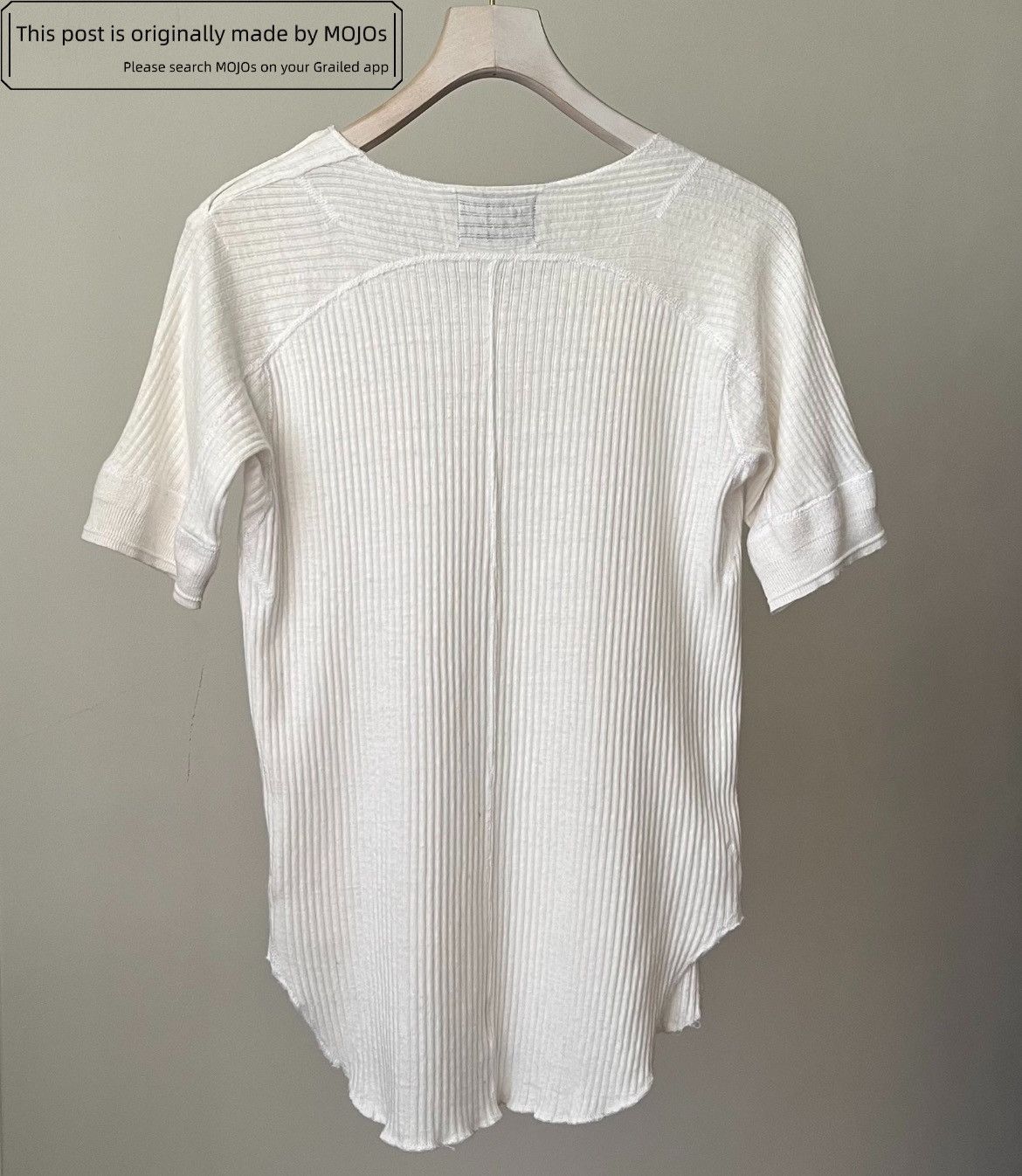 Number (N)ine Sz 2 Number Nine 09SS Shoulder Button Tee Size US M / EU 48-50 / 2 - 2 Thumbnail
