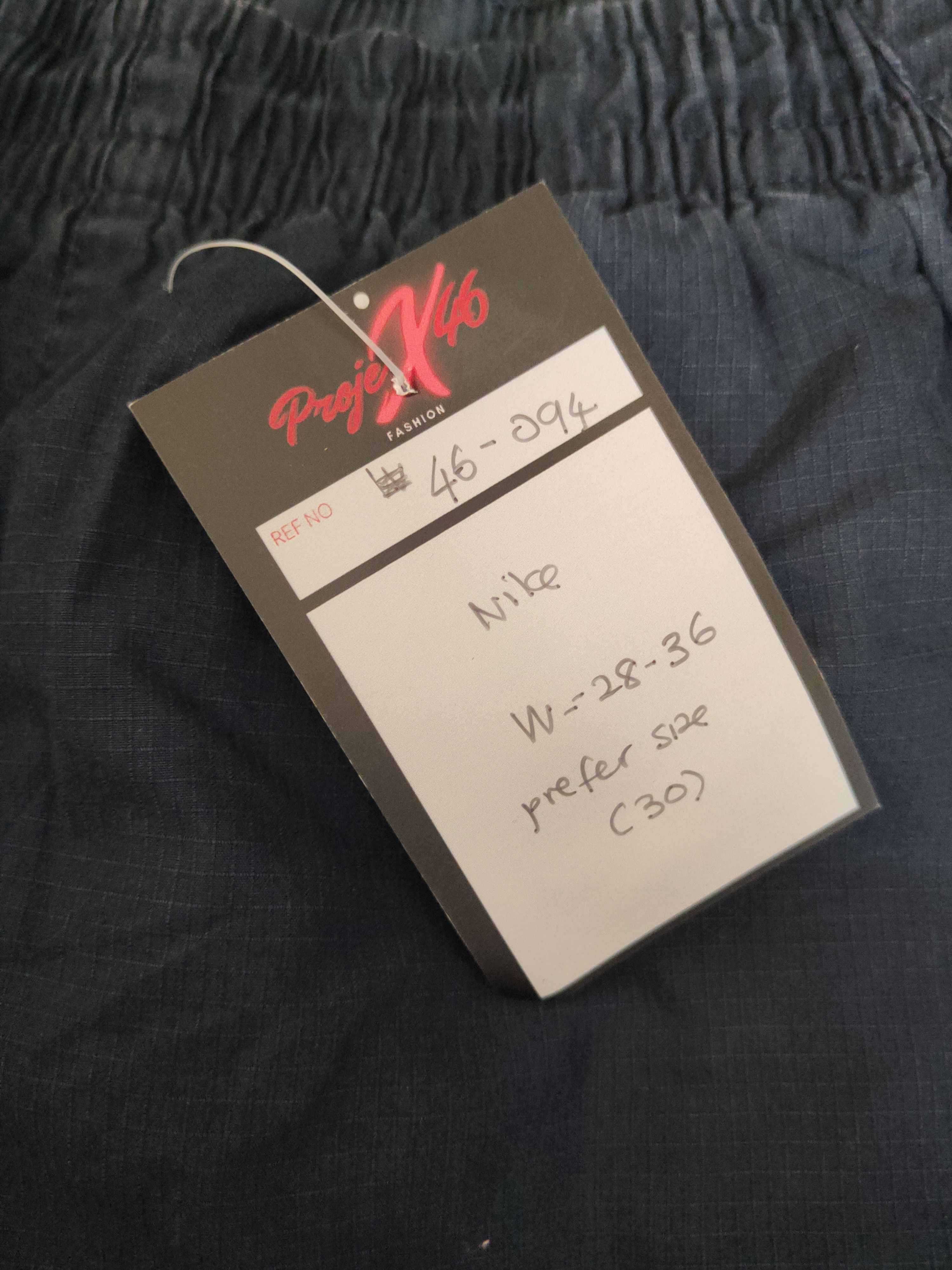 Nike DL Nike Navy Multipocket Joggers #46-094 Size US 28 / EU 44 - 16 Thumbnail
