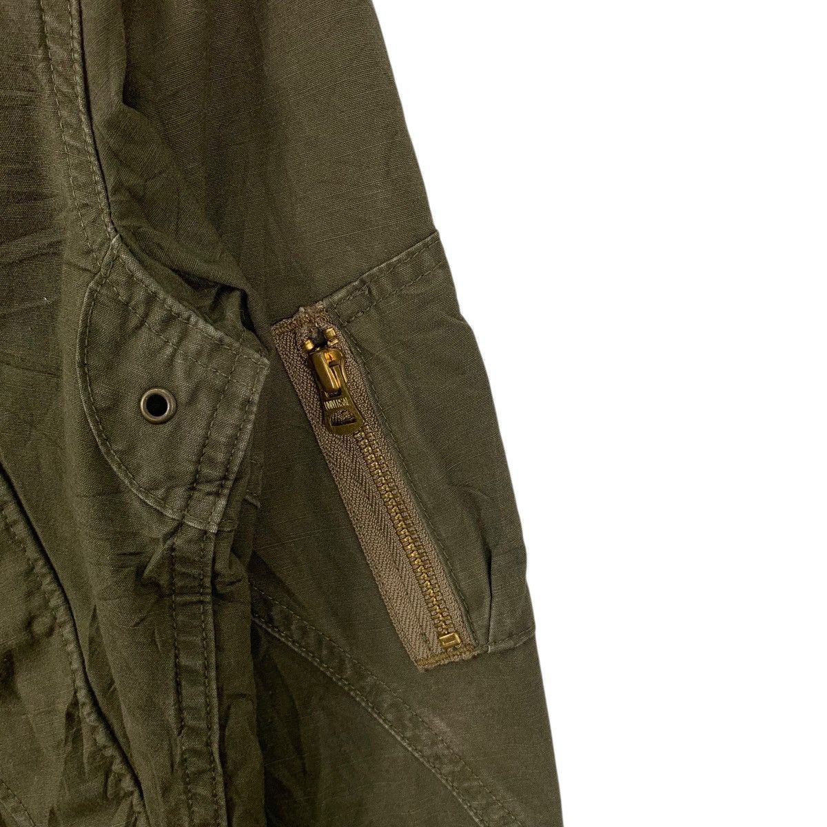 Johnbull Vintage JOHNBULL JAPAN Military Army Denim Jeans Jacket Size US L / EU 52-54 / 3 - 9 Thumbnail