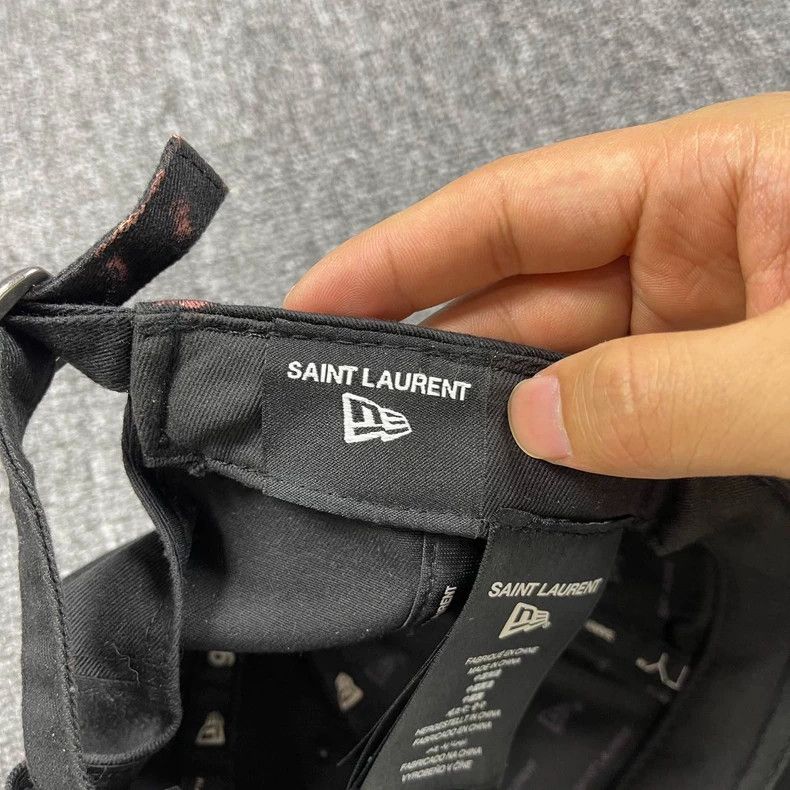 Saint Laurent Paris Saint Laurent Paris Baseball Cap Size ONE SIZE - 5 Thumbnail
