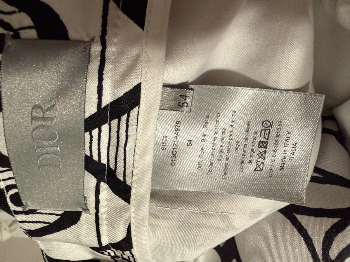 Dior × Stussy Dior Silk Shorts Size US 38 / EU 54 - 11 Thumbnail