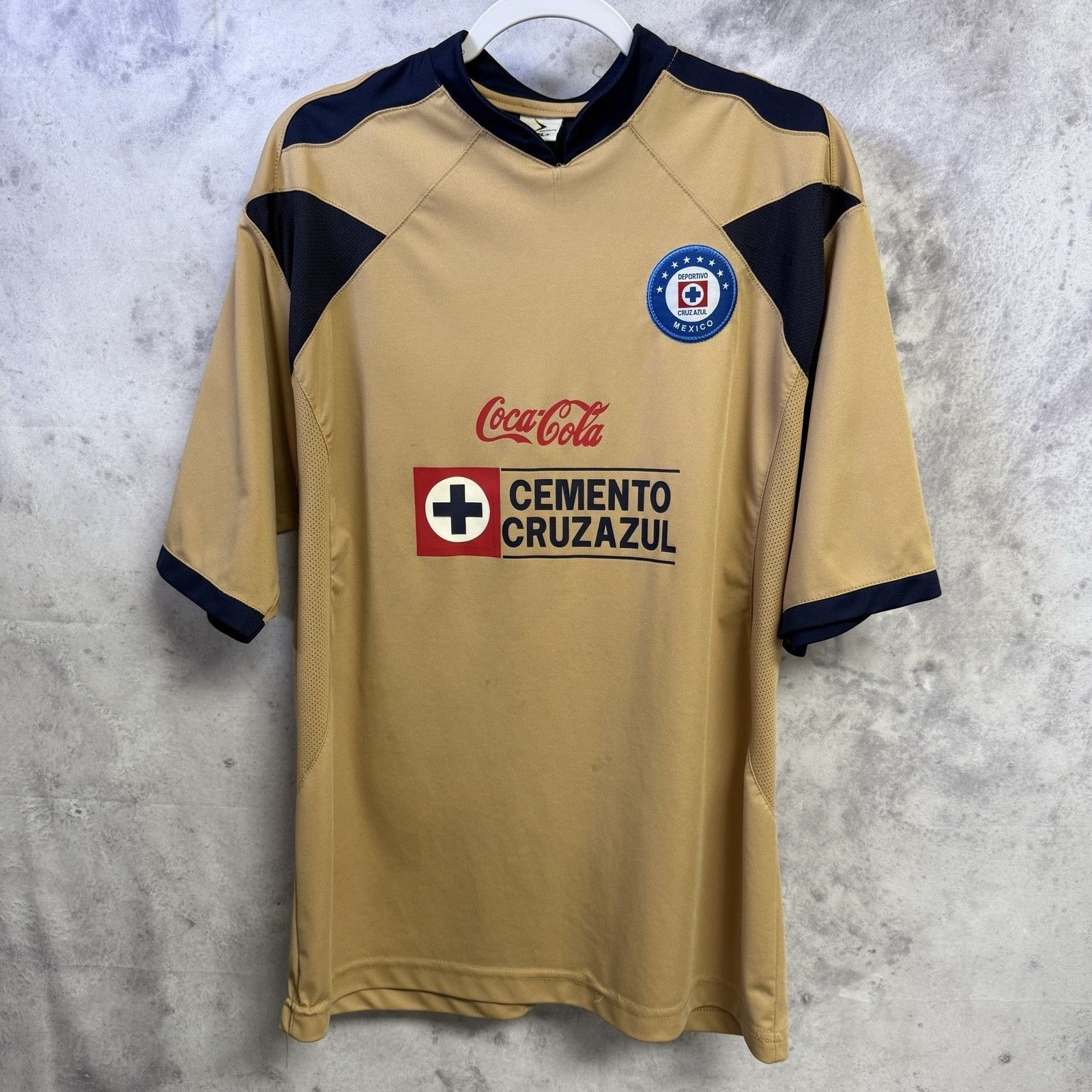 Vintage Vintage Deportivo Cruz Azul Mexico Soccer Jersey Mens Large Size US L / EU 52-54 / 3 - 1 Thumbnail