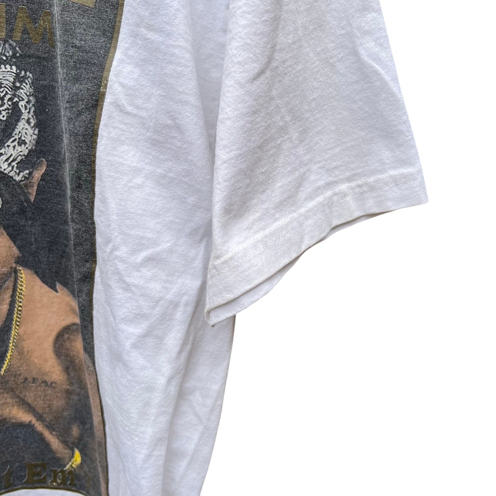 Other Vintage Y2K Biggie Smalls Tupac Greatest White Shirt XL 23x3 Size US XL / EU 56 / 4 - 4 Thumbnail
