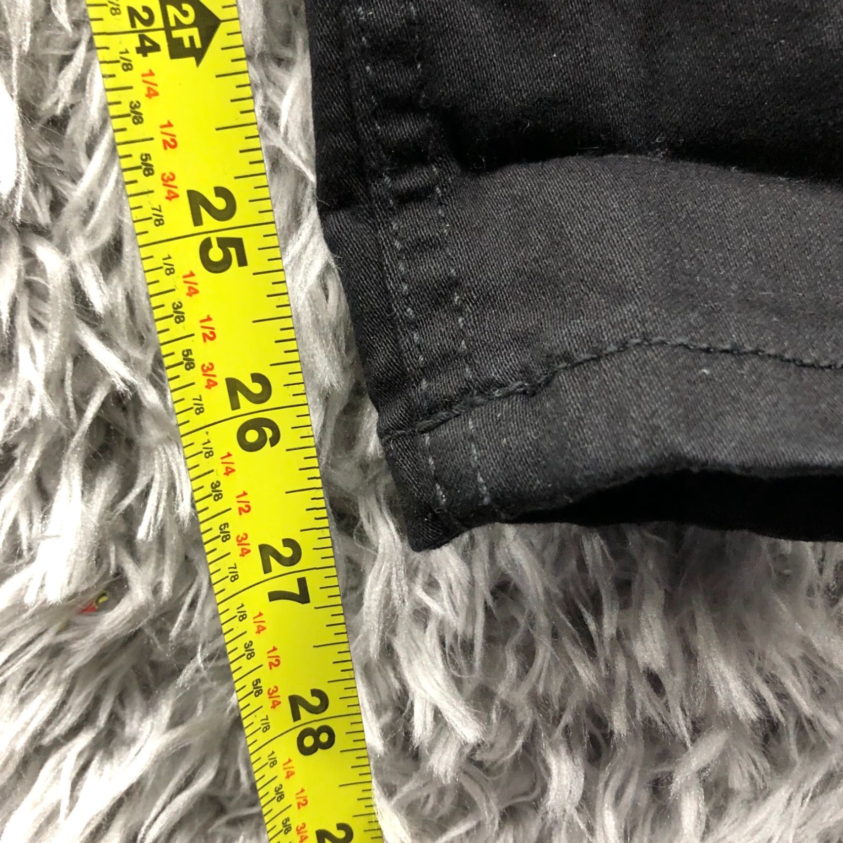 Vintage NAANAA High Rise Skinny Jeans Size 4 Womens Dark Wash Black Denim Jeans Size 27" / US 4 / IT 40 - 3 Thumbnail