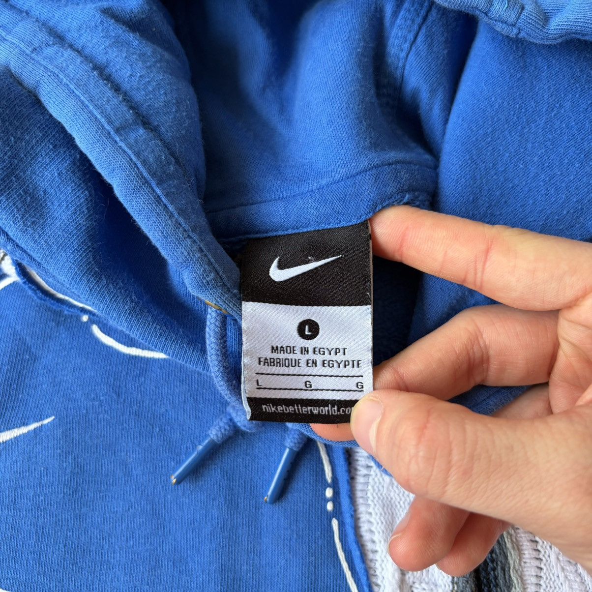 Nike Reworked Nike Coogi Custom Hoodie Defective Garments Size US L / EU 52-54 / 3 - 6 Thumbnail