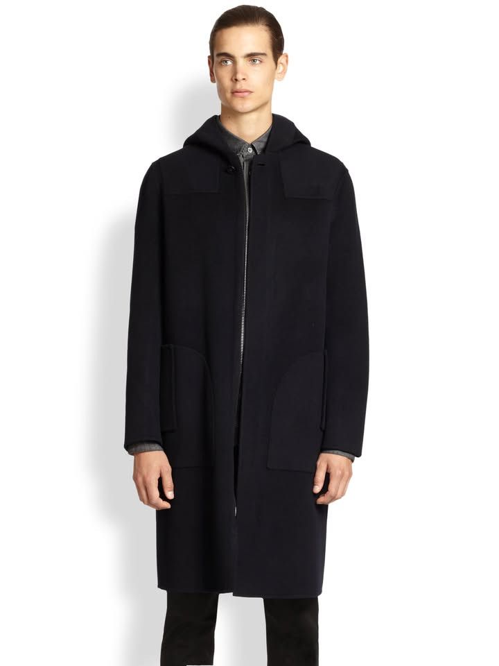 Acne Studios Acne Studios Elony Navy Wool Coat Size US S / EU 44-46 / 1 - 9 Thumbnail