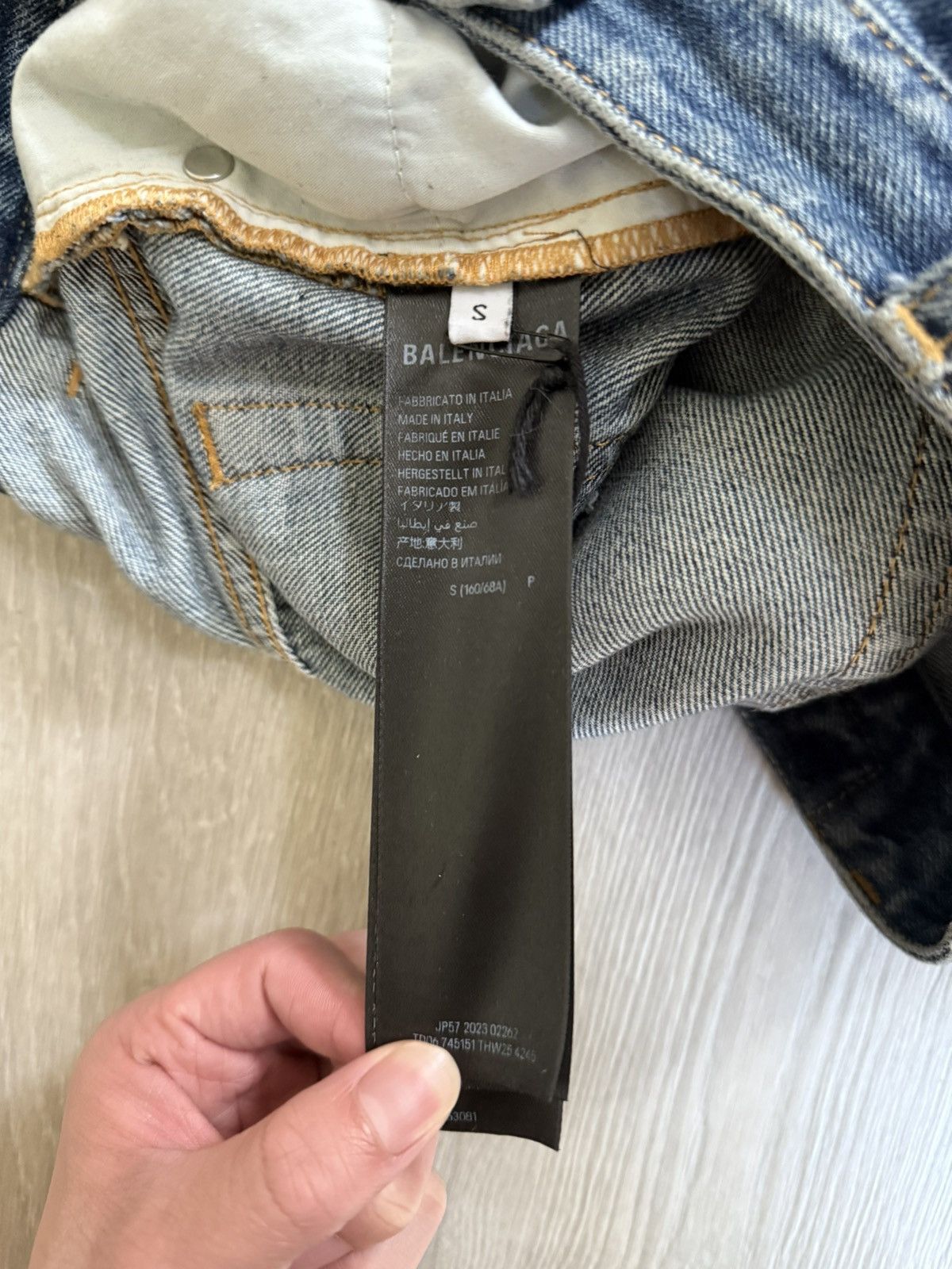 Balenciaga Balenciaga Medium fit denim Size US 30 / EU 46 - 8 Thumbnail