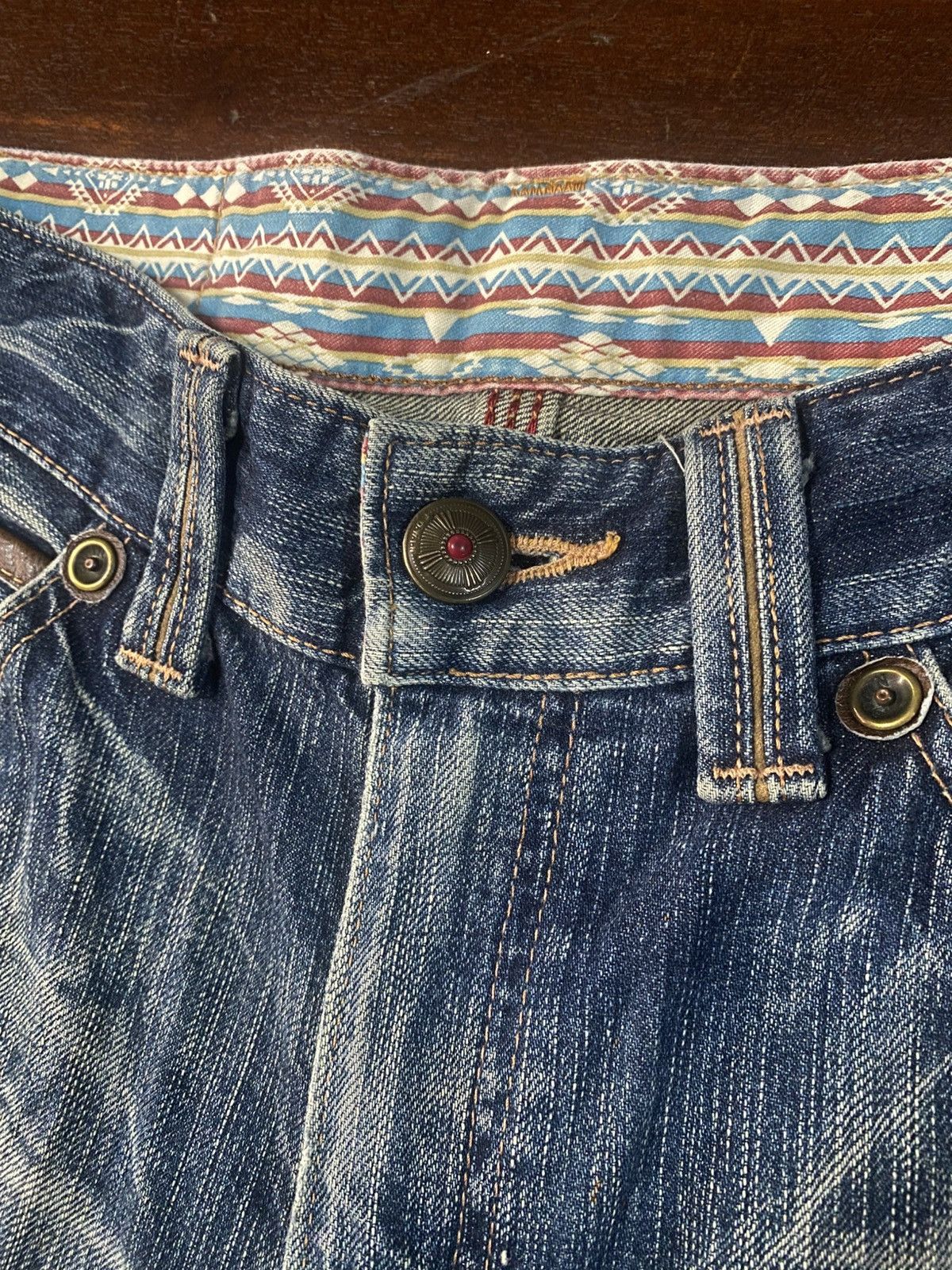 Edwin 💥BAGGY💥EDWIN EXCLUSIVE VINTAGE XV JEANS VERY RARE flare mud Size US 36 / EU 52 - 6 Thumbnail