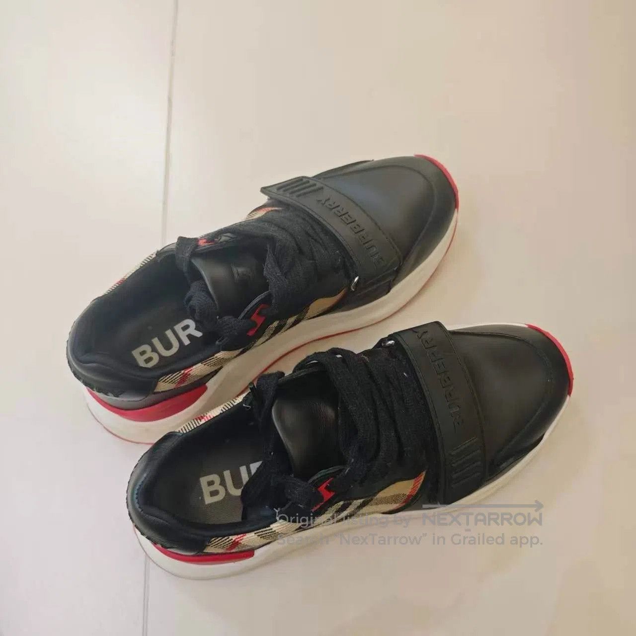 Burberry Burberry Classic Check Sneakers Size 35. Size US 4 / IT 34 - 3 Thumbnail