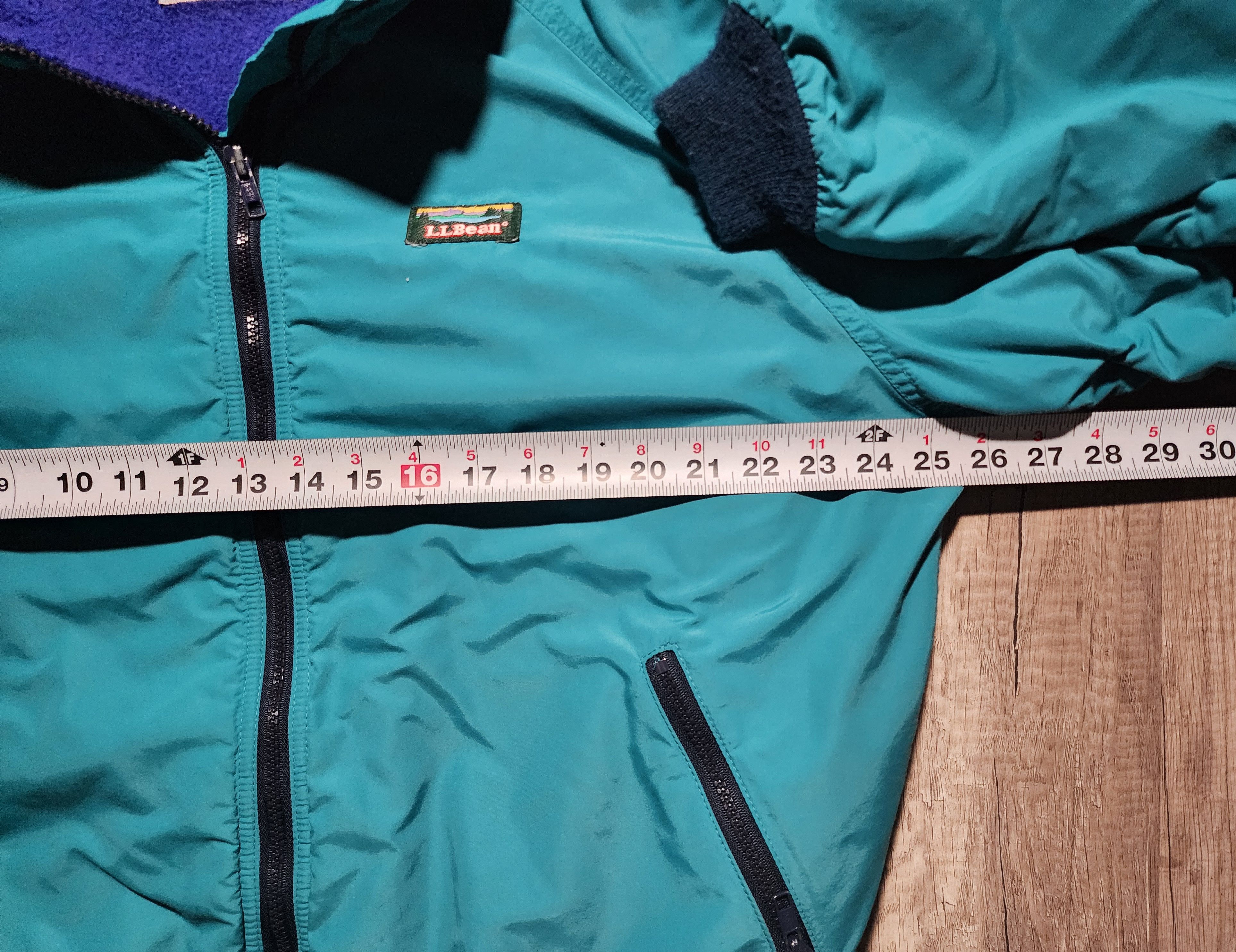 L.L. Bean × Vintage LL Bean vintage turquoise/purple jacket Size L / US 10 / IT 46 - 5 Thumbnail